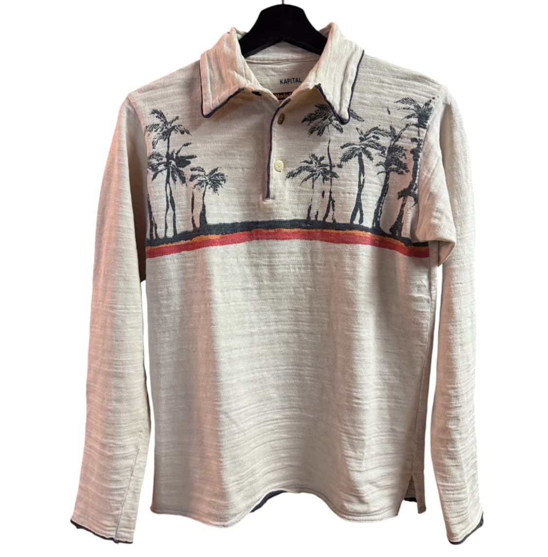 캐피탈 야자수 롱슬리브 카라티 상품이미지1