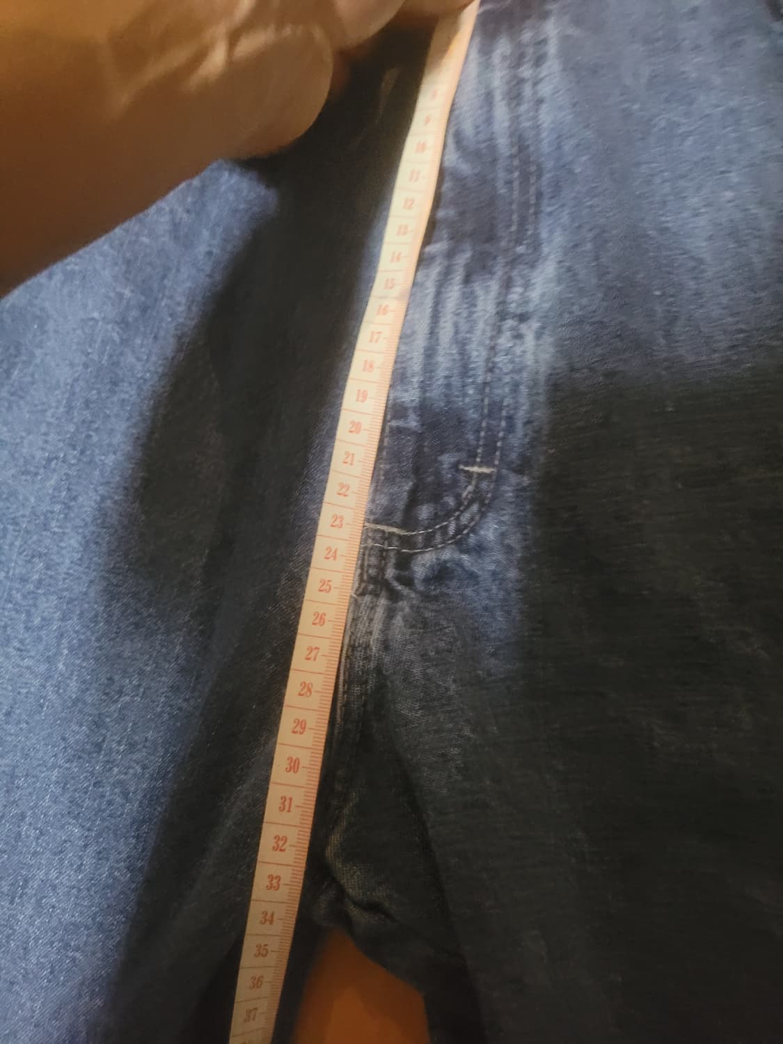 새상품) 랭글러 카팬터 데님팬츠. 상품이미지4