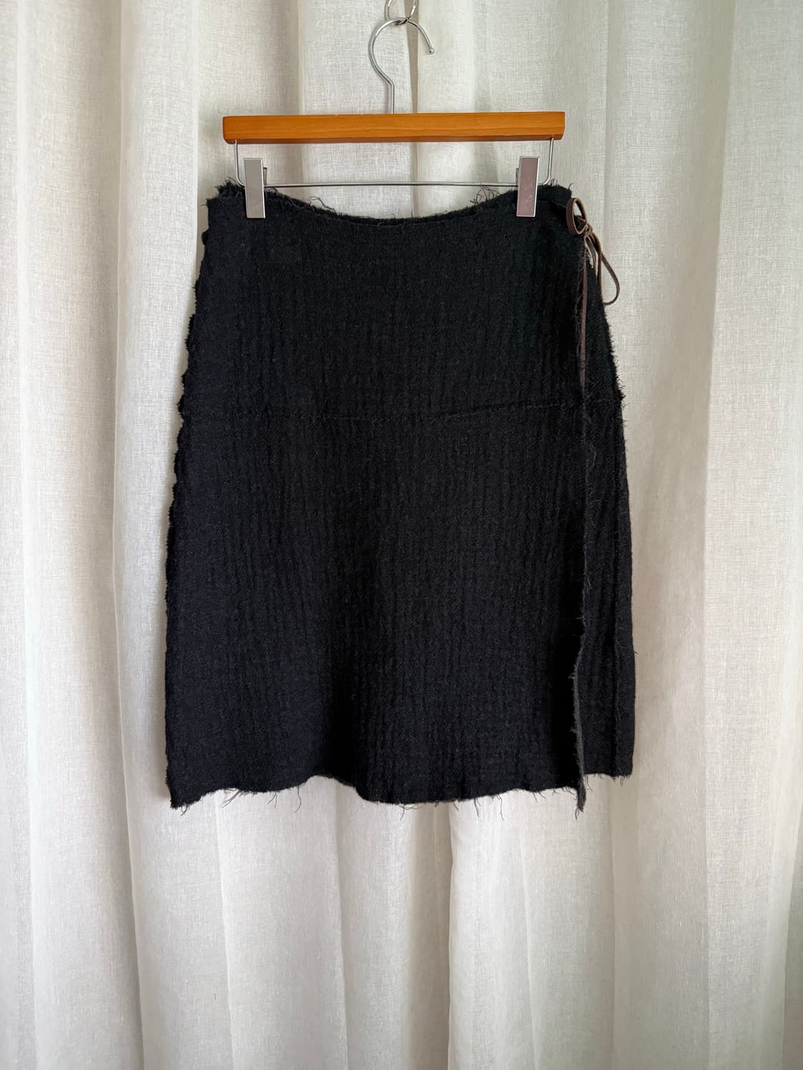 45rpm wool 와인딩 스커트 상품이미지2