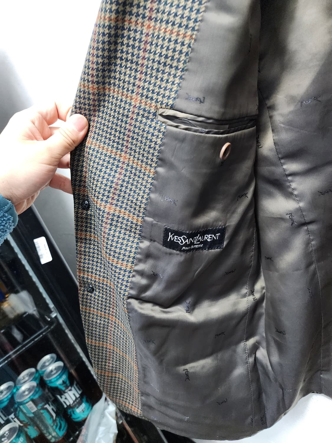 YSL 입생로랑 체크패턴 블레이저  상품이미지3