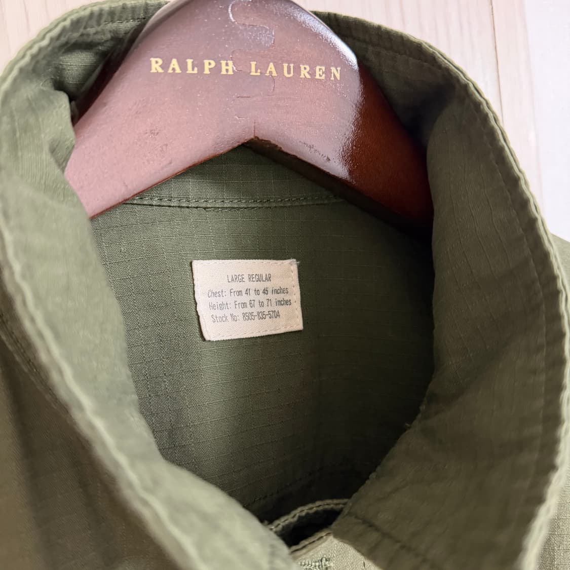 ymclky 정글퍼티그 bdu 자켓 올리브 L 상품이미지3