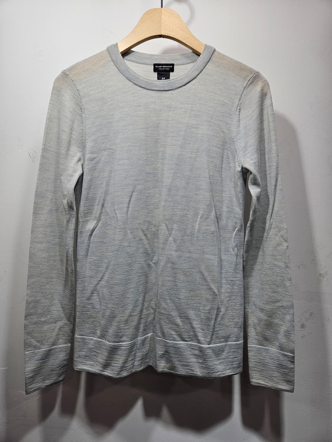 클럽모나코 울이너 긴팔티 S 상품이미지5