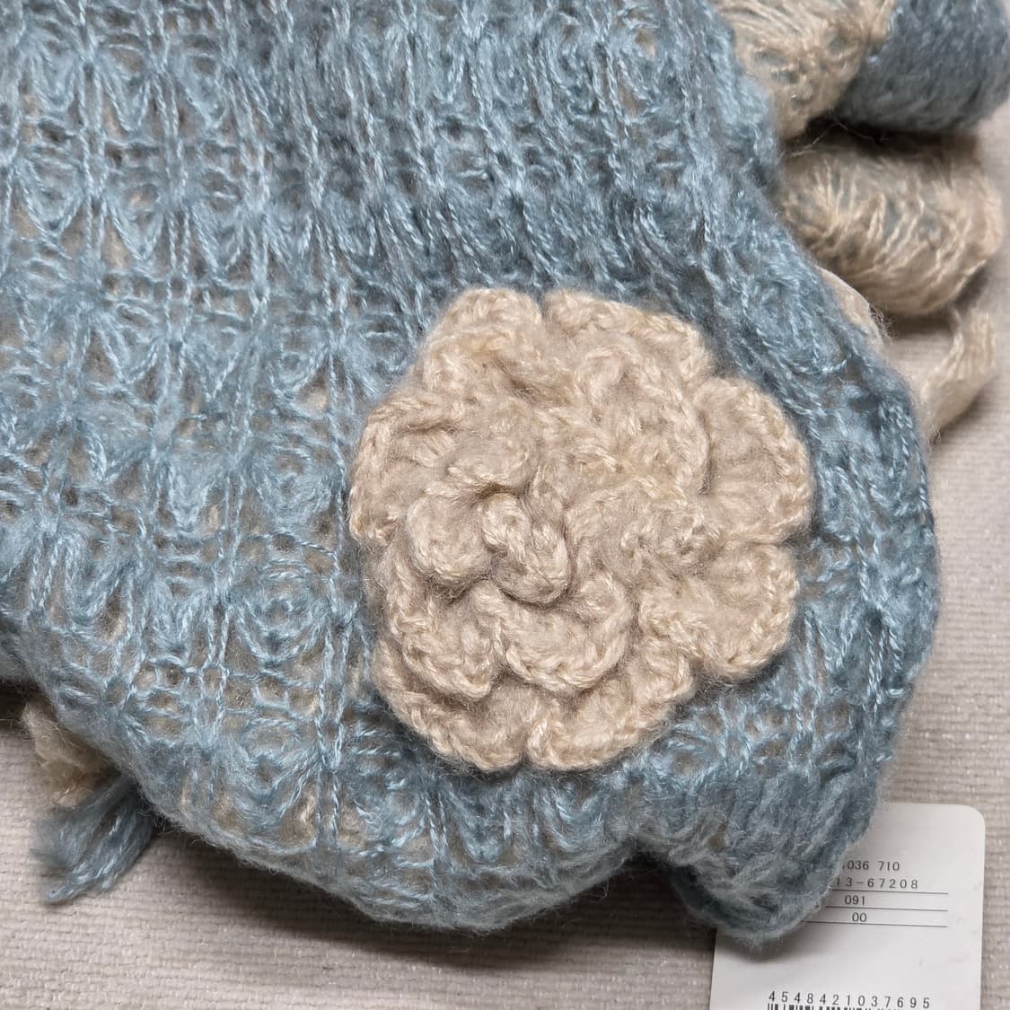 HusHusH 일본 빈티지 모리걸 리버시블 머플러 상품이미지2