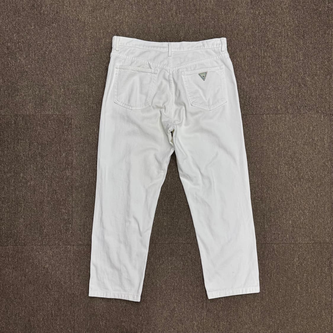 80s 게스 화이트 데님 made in USA (34)   상품이미지4