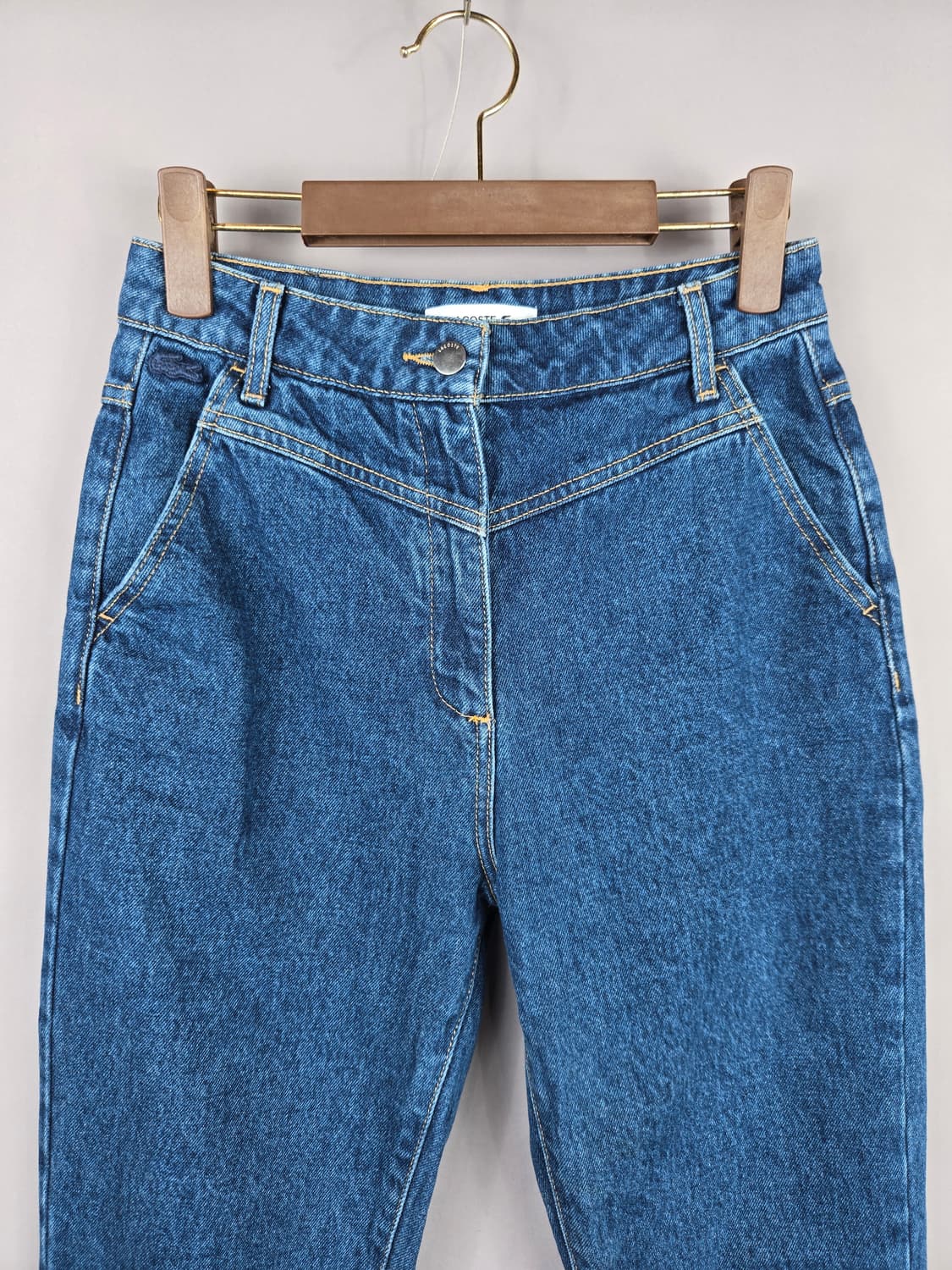 [무료배송]라코스테 34 여성 하이웨이스트 데님 팬츠 청바지 상품이미지2