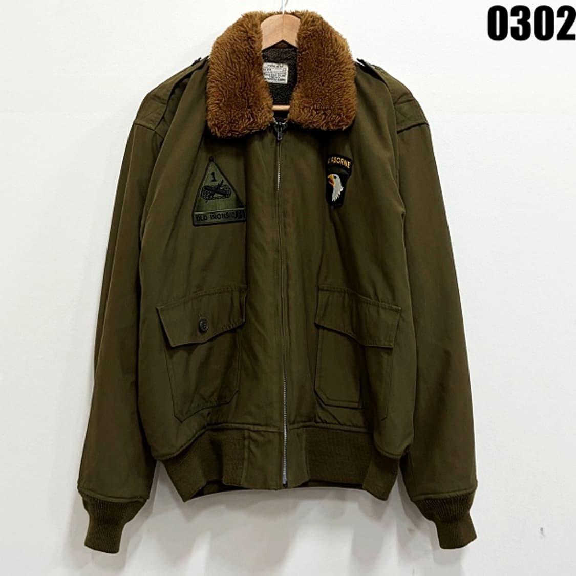 미군 U.S. ARMY B-10 플라이트 자켓 44 L 0302 상품이미지1