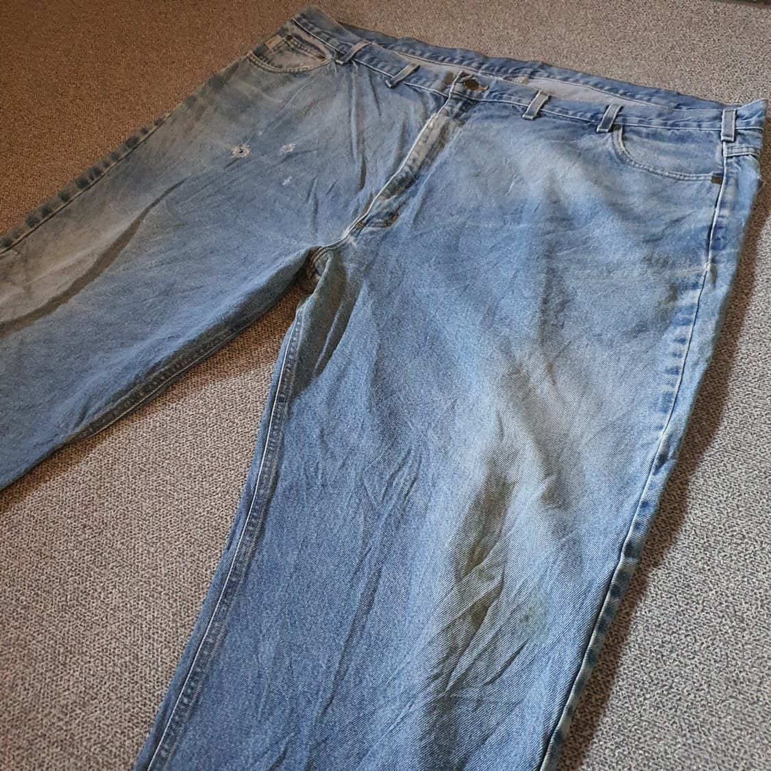 빅사이즈 칼하트 빈티지 데님 팬츠 No.46 상품이미지2