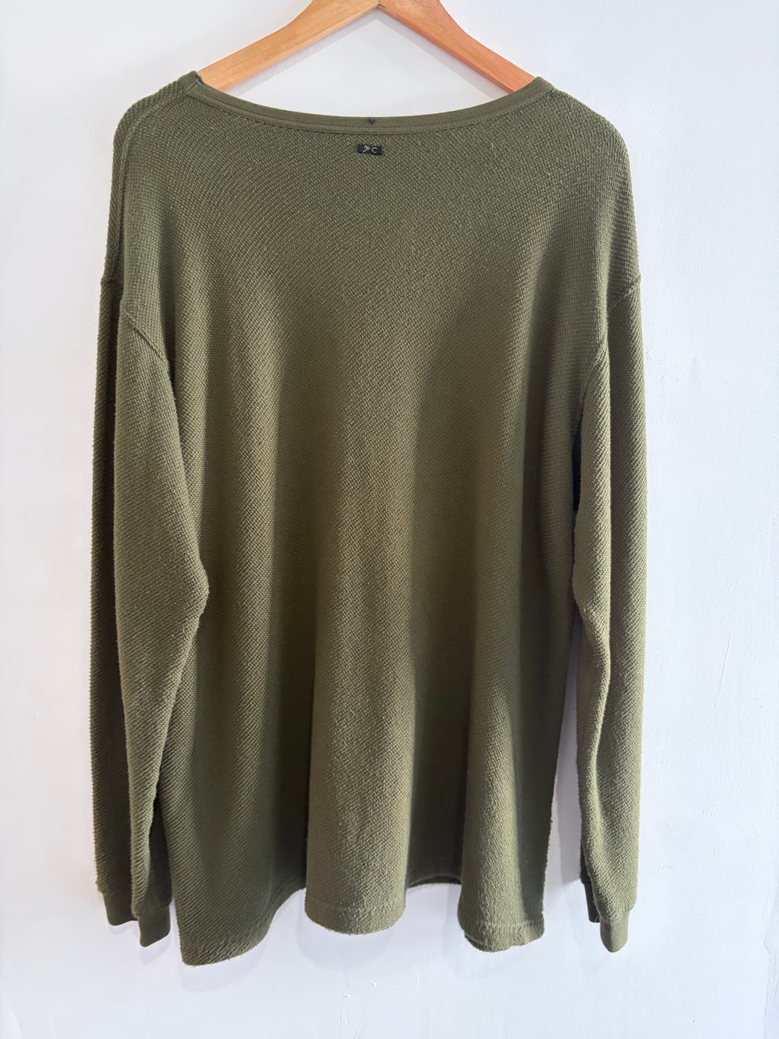 Porterclassic 써멀 롱슬리브 카키 상품이미지6