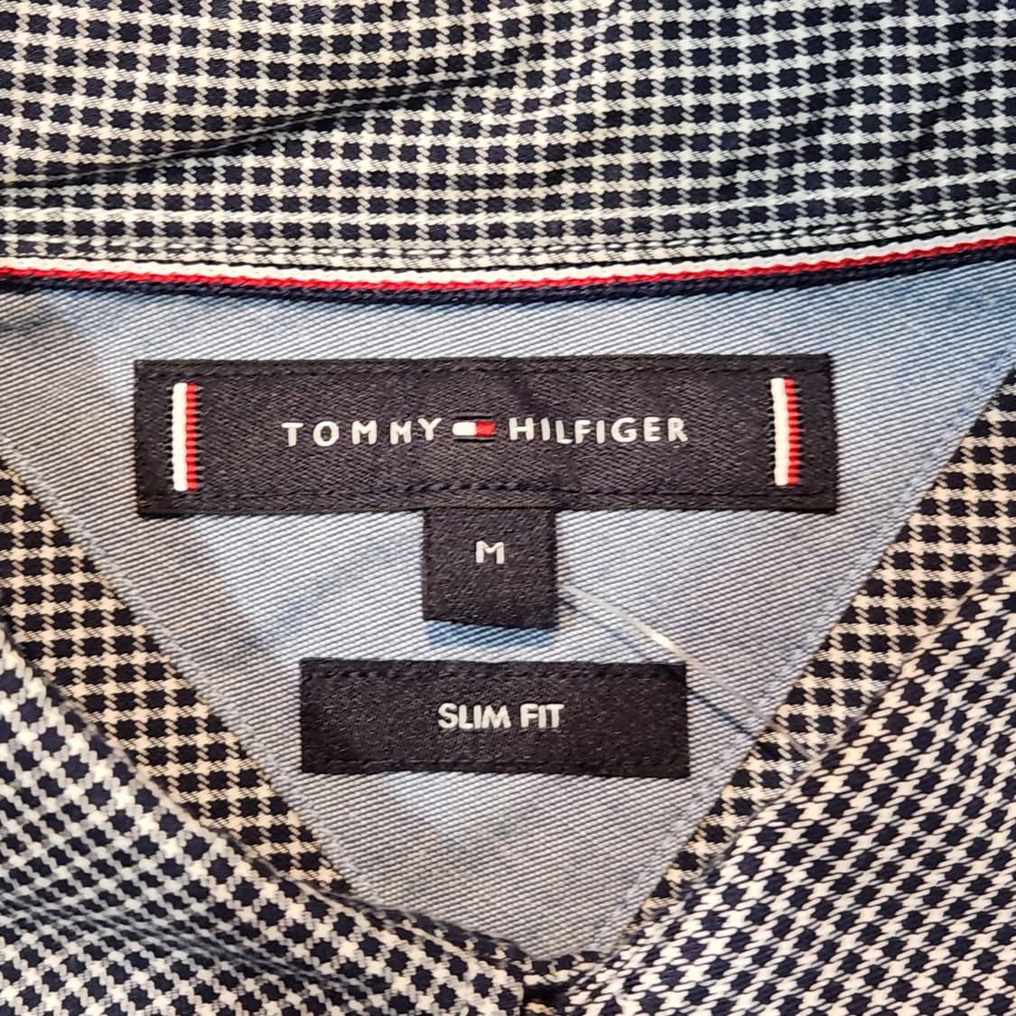 타미힐피거 긴팔 깅엄 체크 셔츠 (M) 상품이미지2