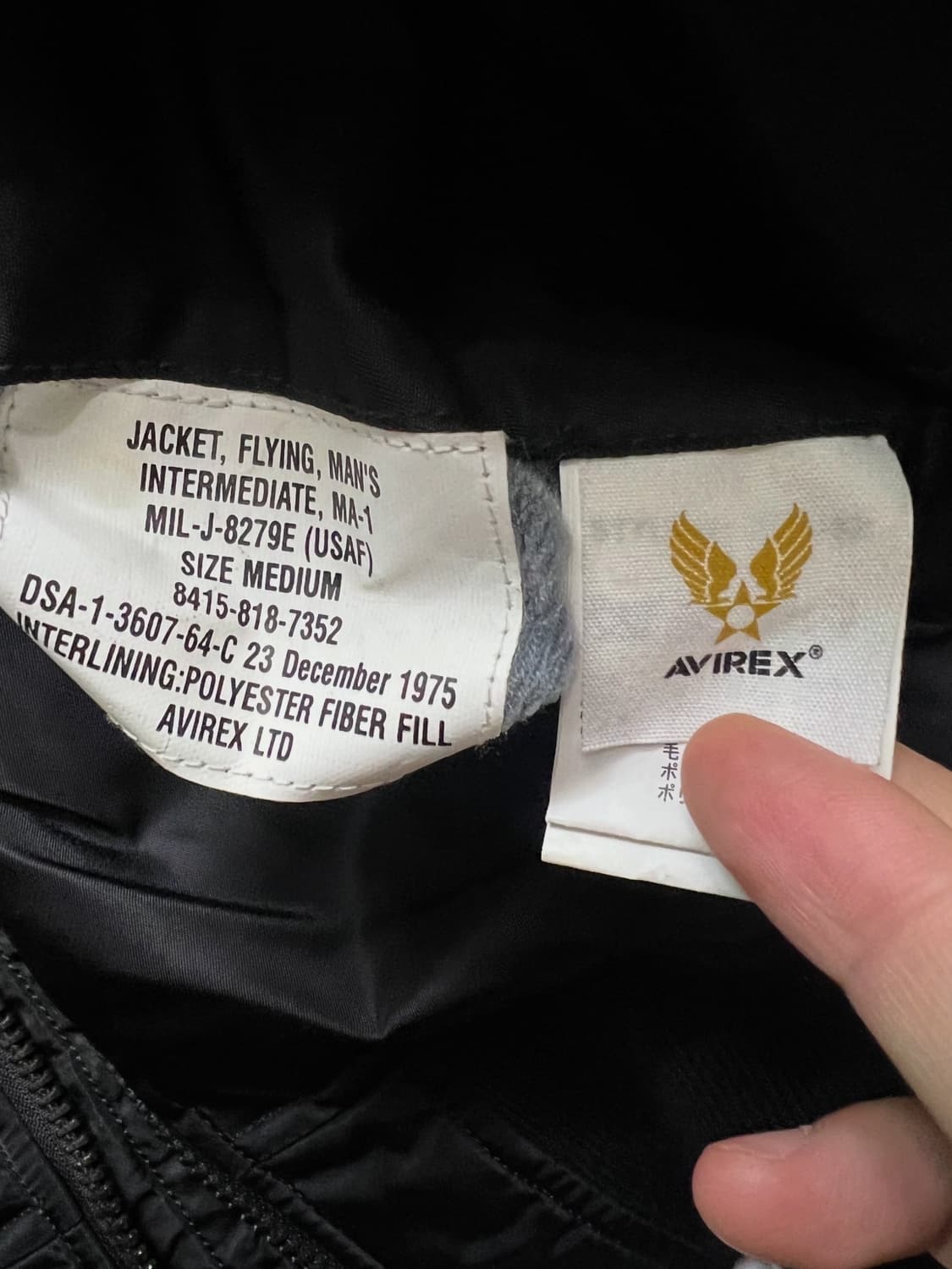 아비렉스 스카쟌 항공점퍼 상품이미지7