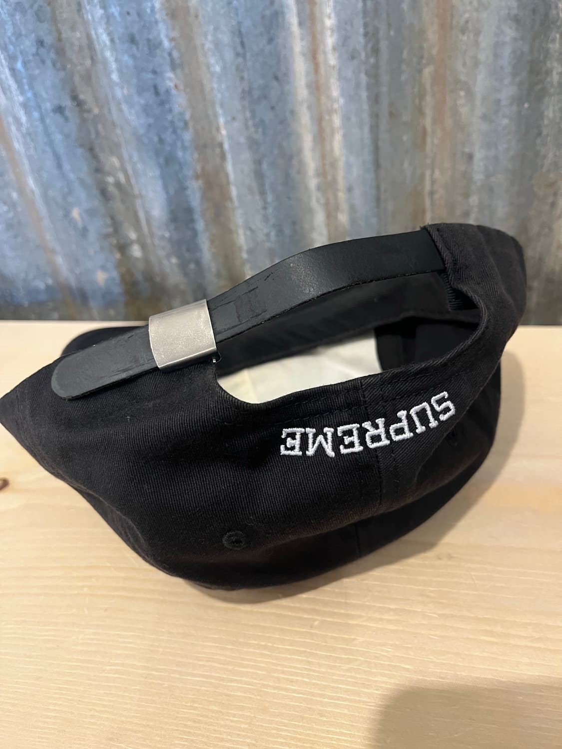 슈프림 3M 리플렉티브 S로고 블랙 상품이미지3