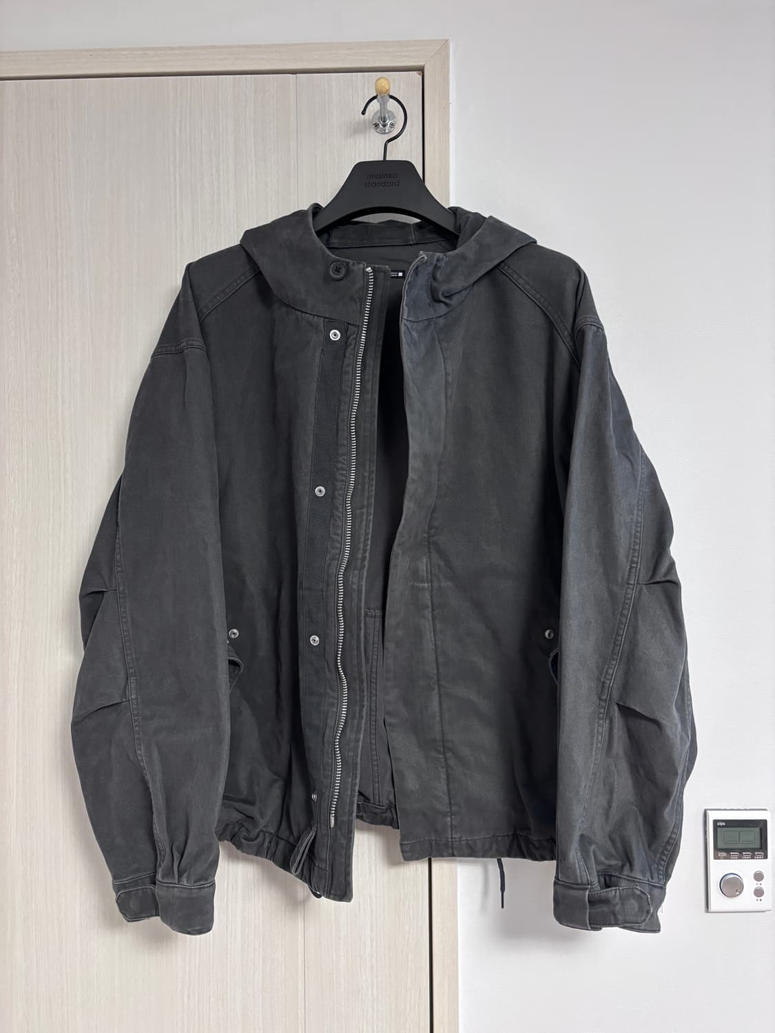 M(100-105) 자라 ZARA 빈티지 워싱 후드 자켓 상품이미지1