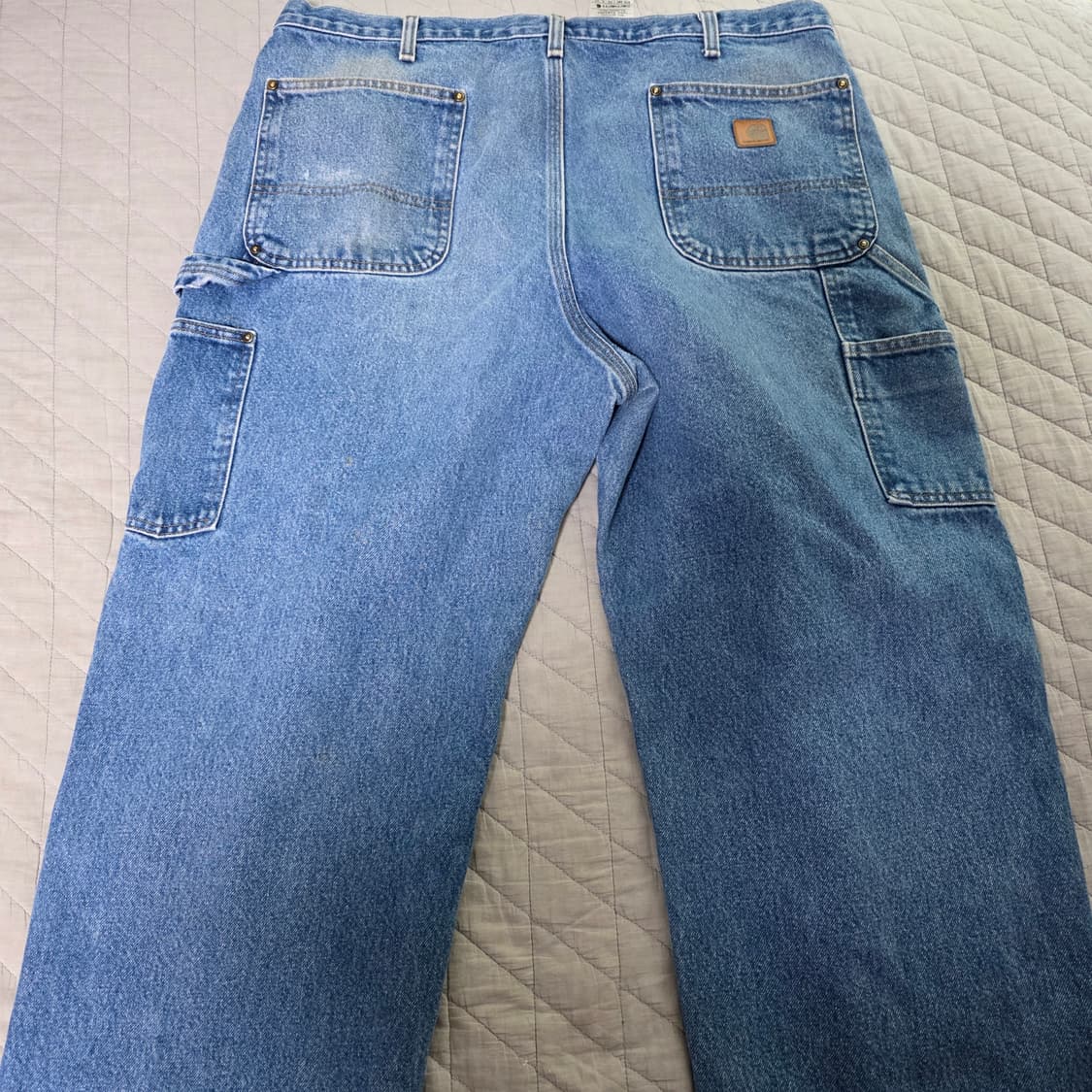 [38X30] 빈티지 칼하트 더블니 B73 DST 데님팬츠 B-18 상품이미지5