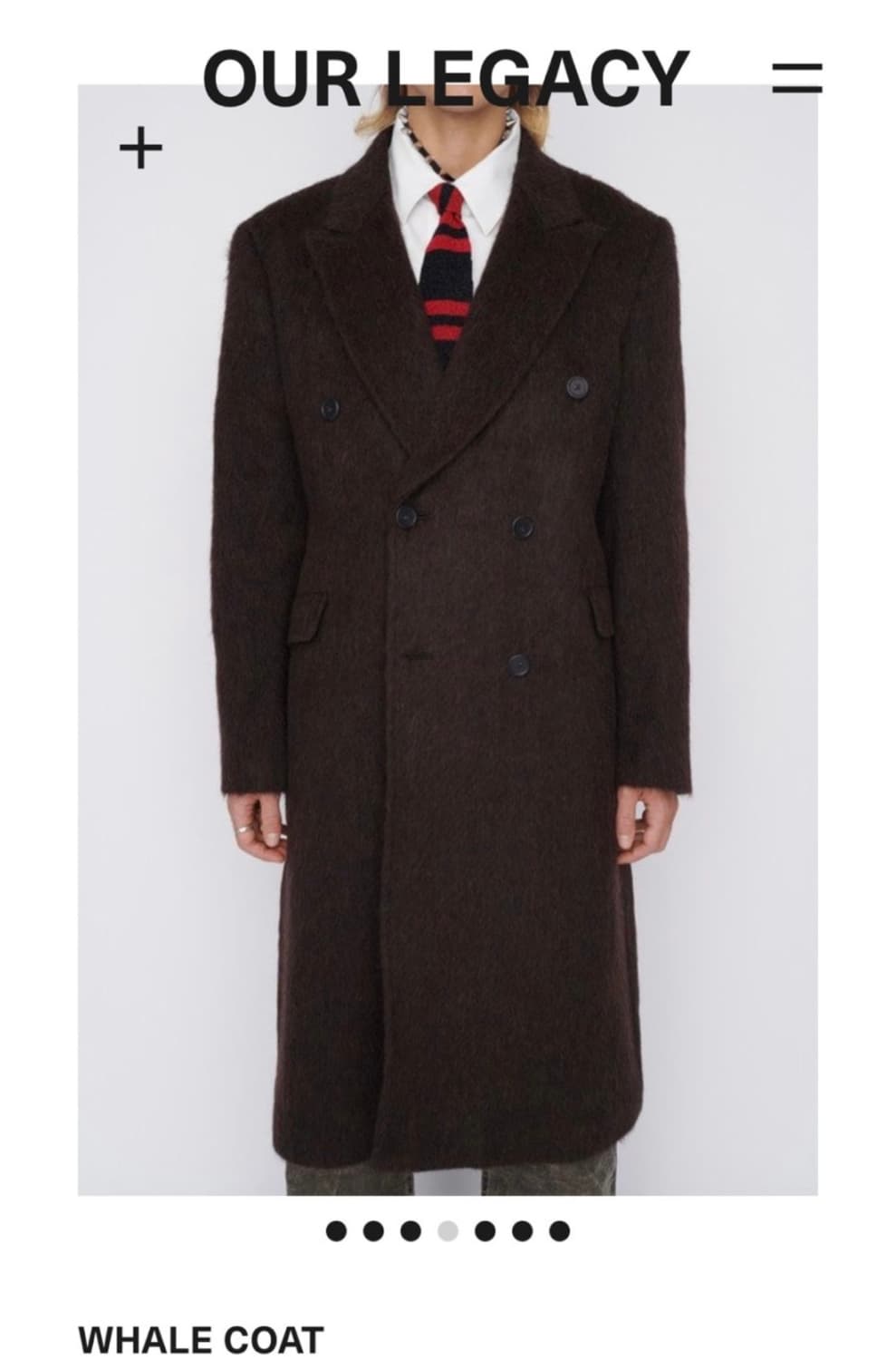 아워레가시 알파카 코트 XL 판매 상품이미지1