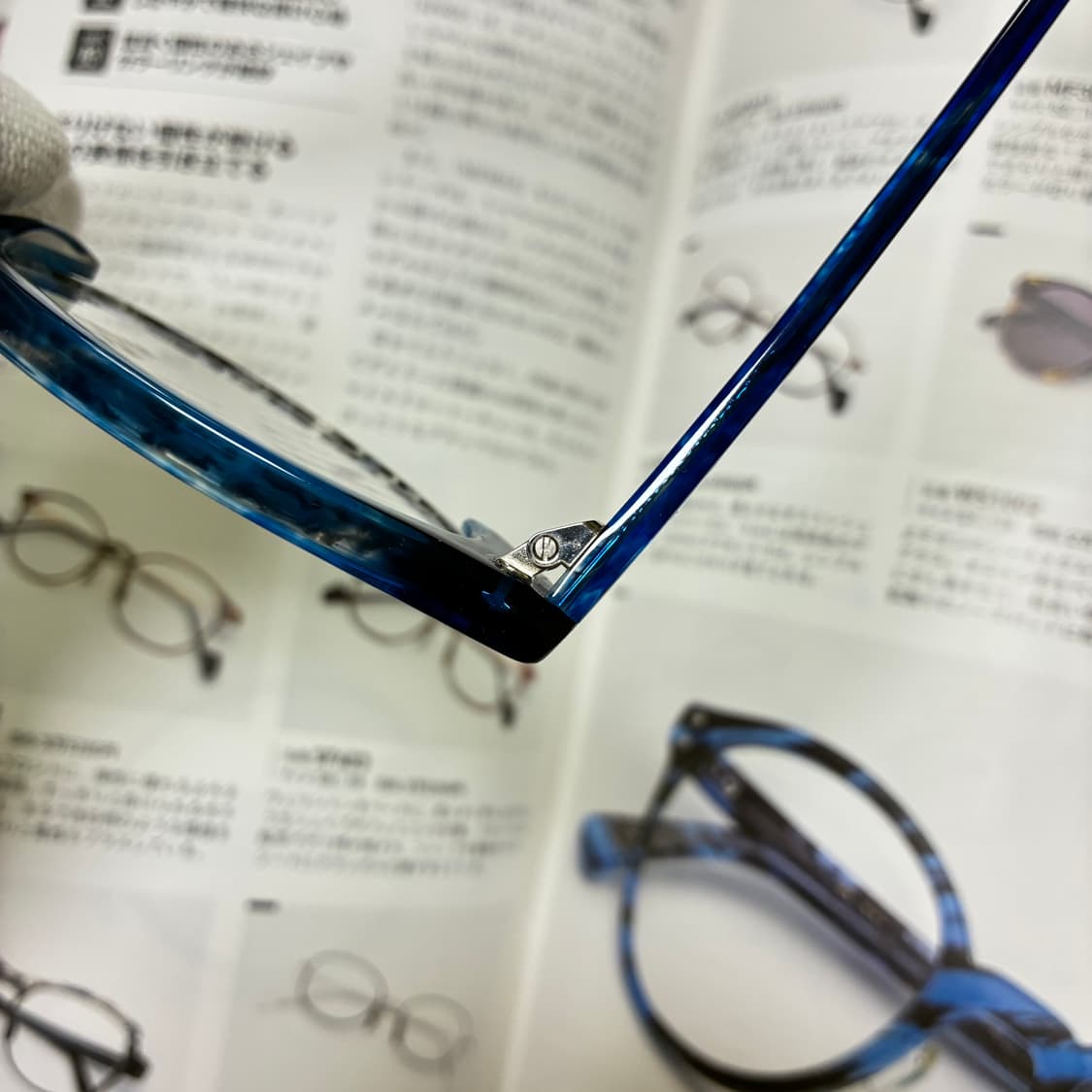 l.a. EYEWORKS 엘에이 아이웍스 캣아이 안경 상품이미지4