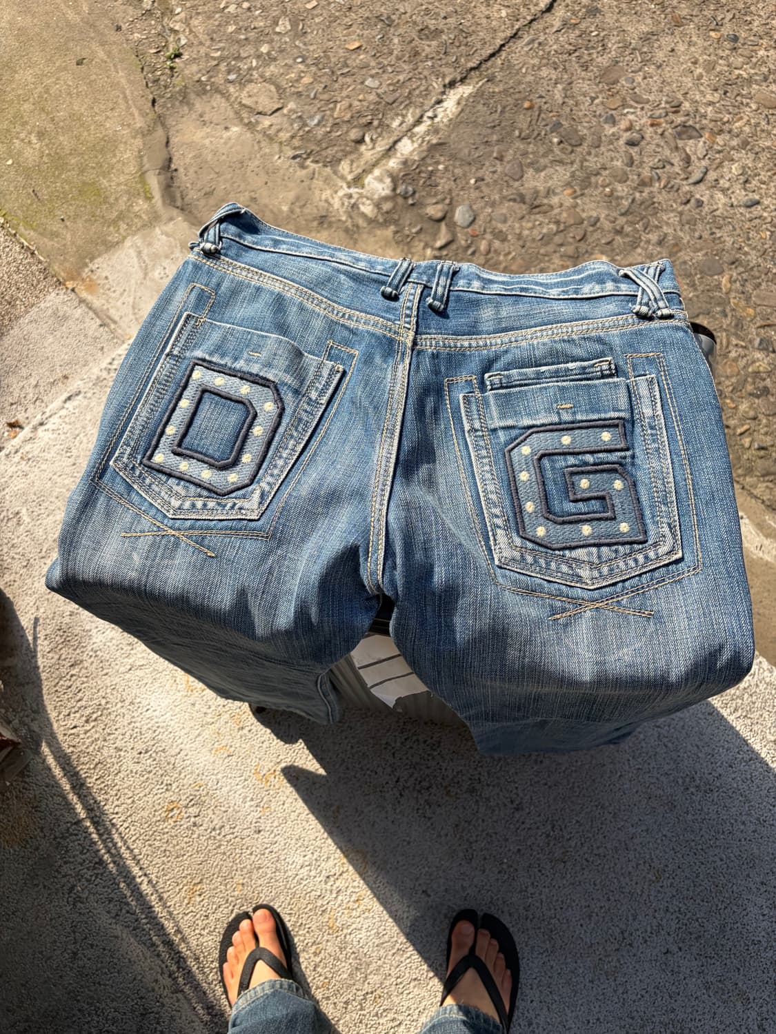 00’s Dolce & Gabbana big DG double line  상품이미지9