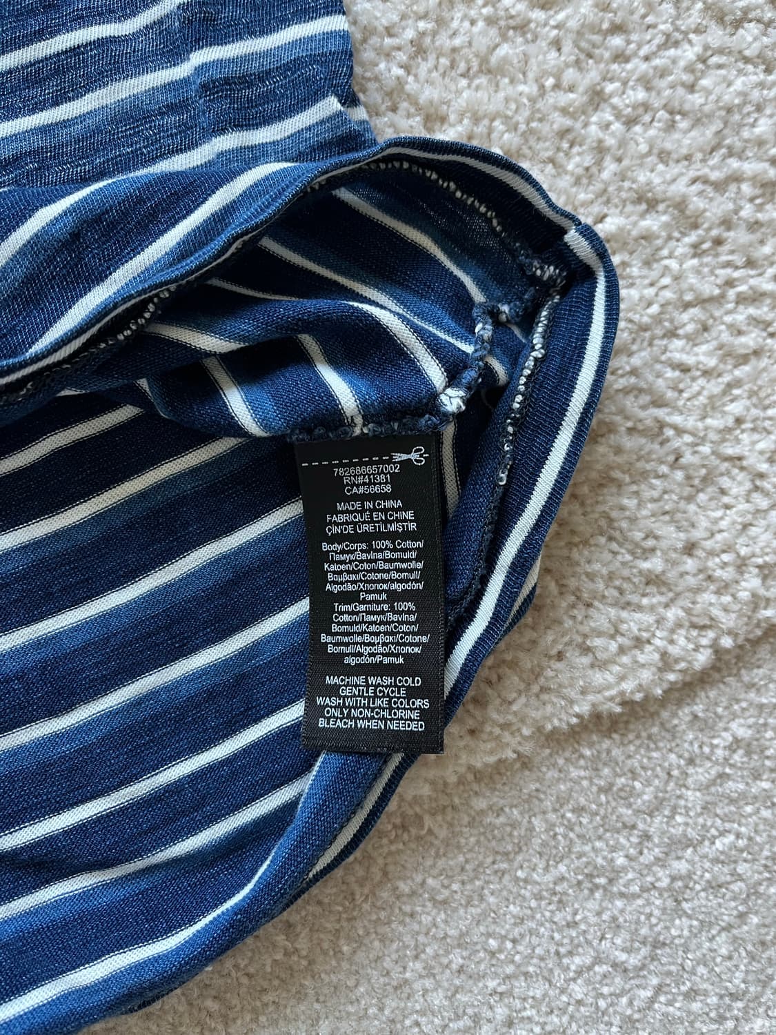 RRL 스트라이프 포켓 티셔츠 (100-105) 상품이미지6