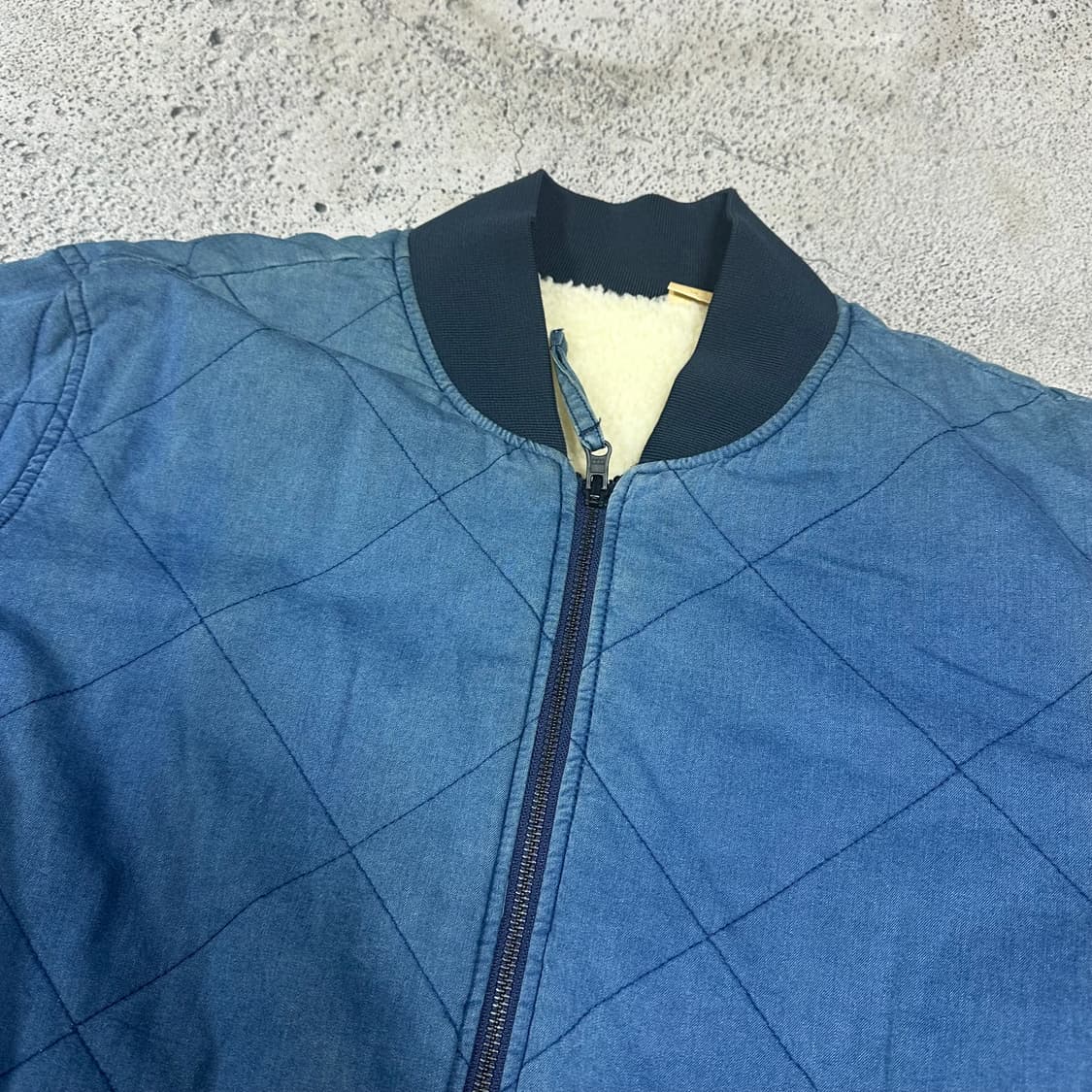 ✨ (바배) 리바이스 리버시블 뽀글이 데님 양면 점퍼 자켓 상품이미지9