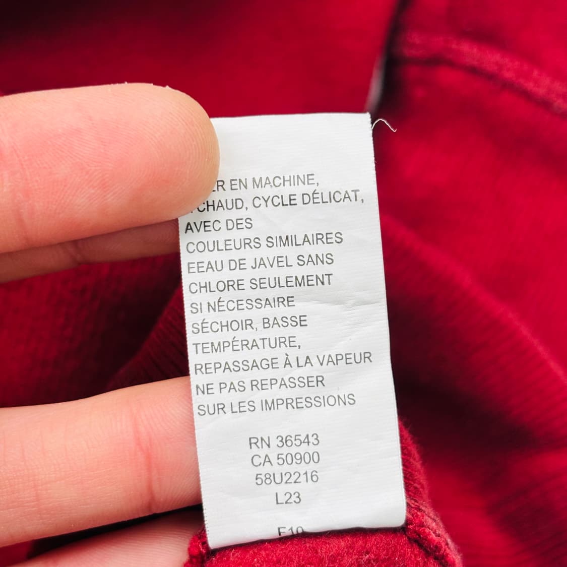 팀버랜드 빈티지 반집업 스웨터 M 상품이미지8