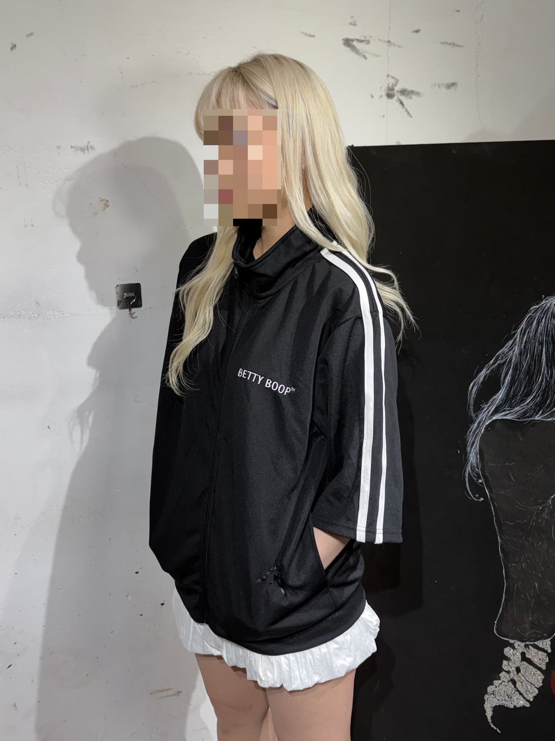 JPN 일본빈티지 베티붑 프린팅 반팔 오버핏 져지  상품이미지2