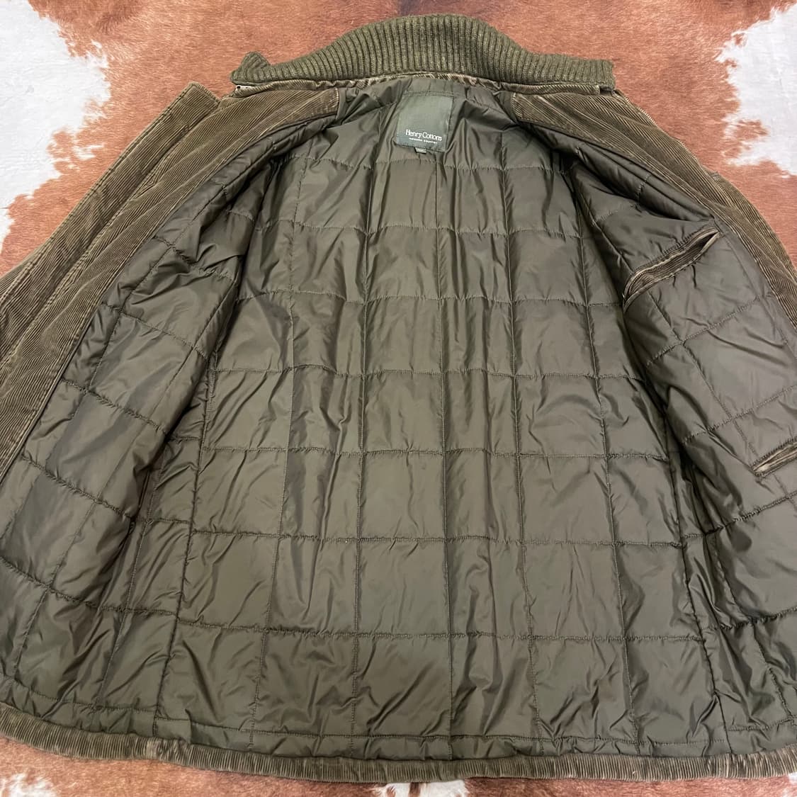 헨리코튼 코듀로이 코트 자켓 상품이미지5