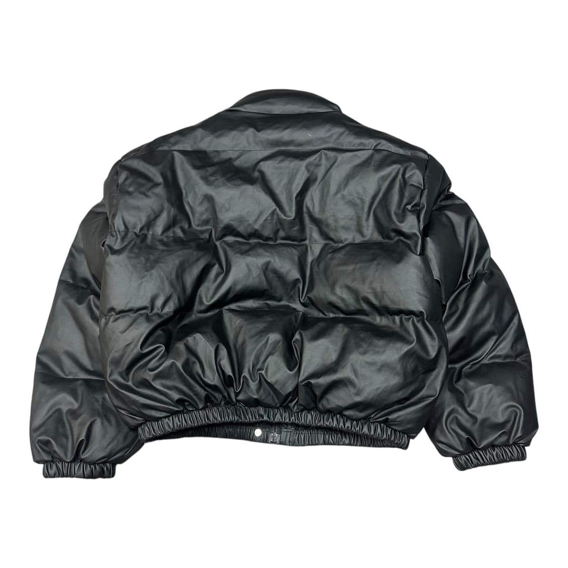 ✨ (바배) 빈티지 무광 블랙 크롭 숏 패딩 상품이미지2