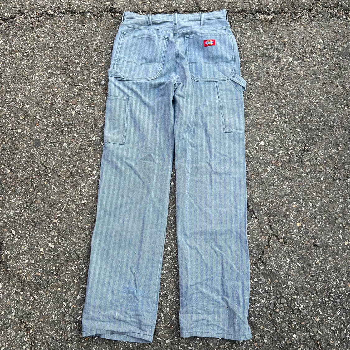 (30) 90년대 헤링본 스트라이프 패턴이 매력적인 데님 팬츠 상품이미지2