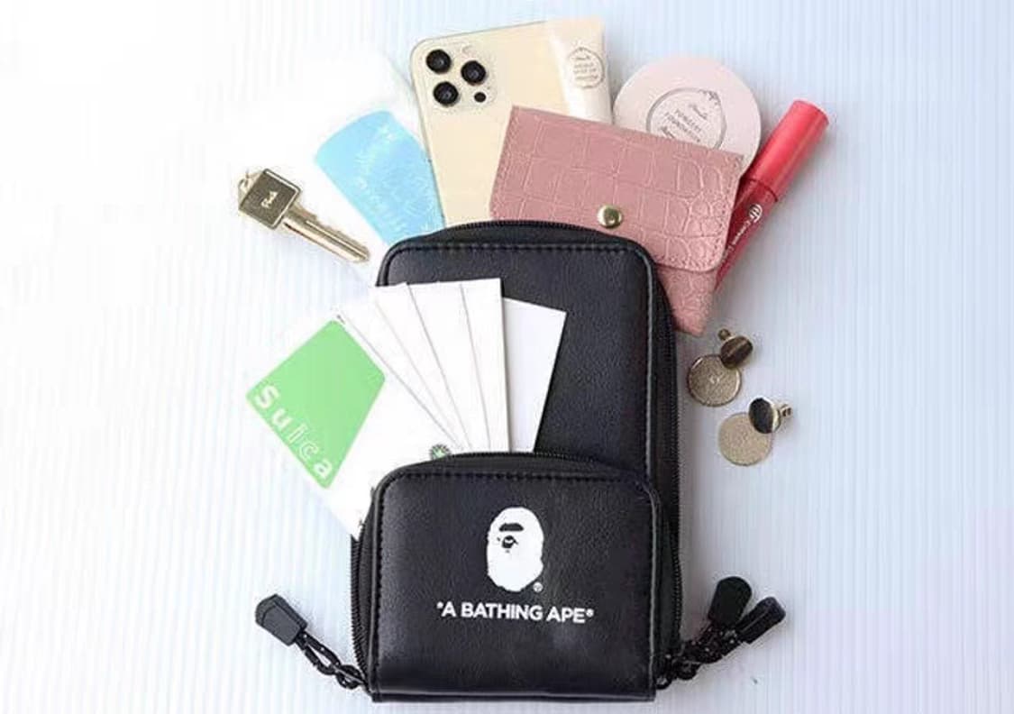 베이프 미니 카모 크로스백 + 마일로 동전지갑 키링 상품이미지5