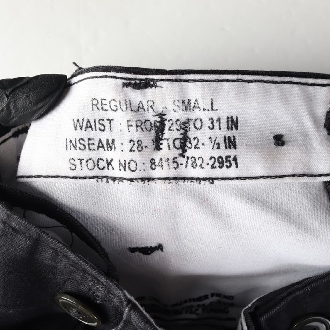 빈티지 밀리터리 카고 팬츠 S 상품이미지6