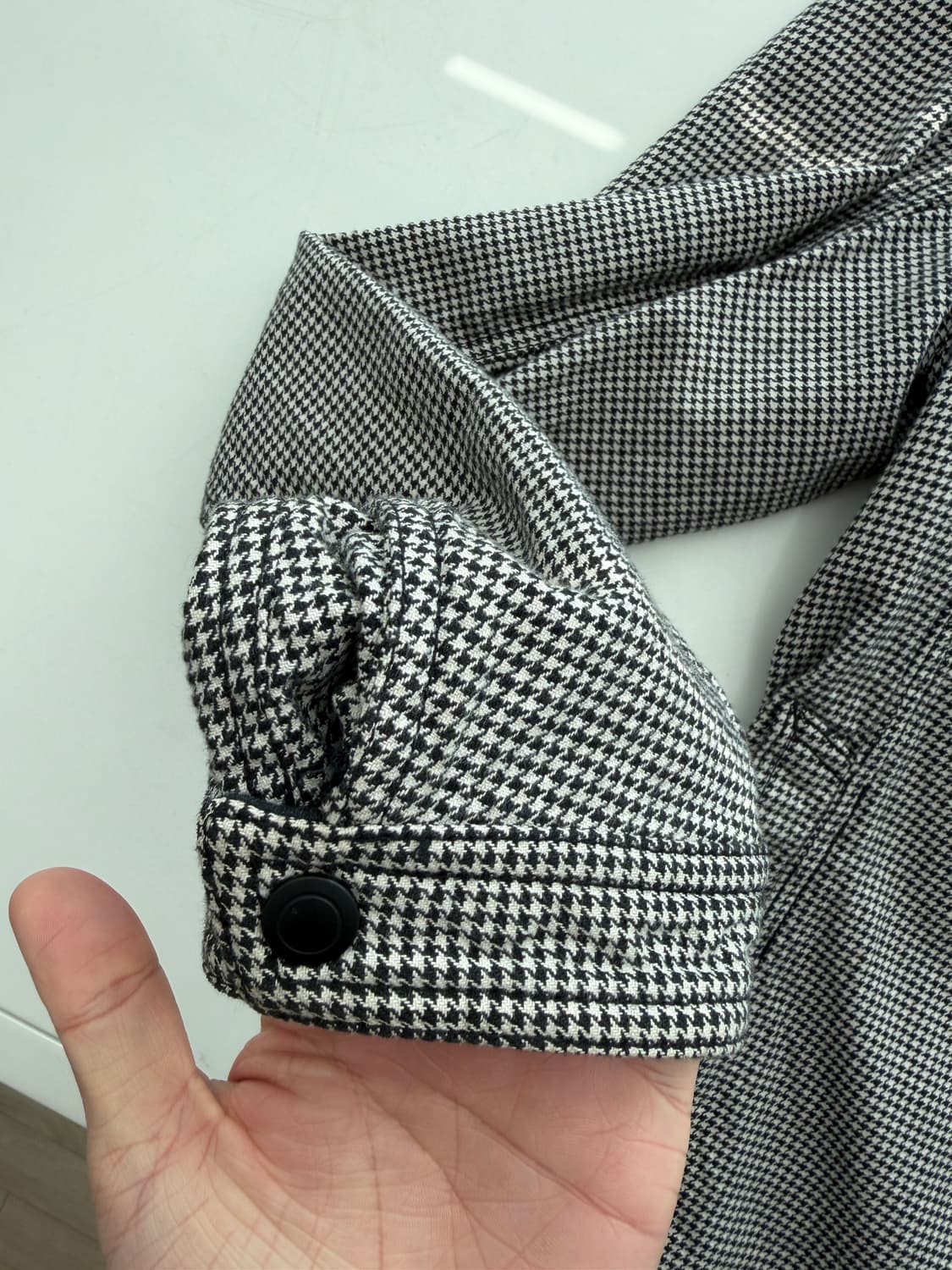 nicole club for men 체크집업자켓 상품이미지3