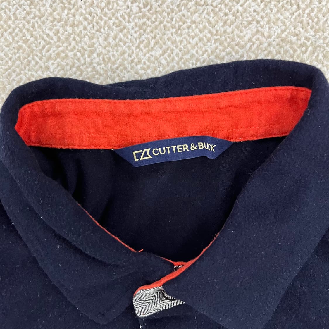 100 커터앤벅 골프 카라 긴팔 티셔츠 0202M1 상품이미지2