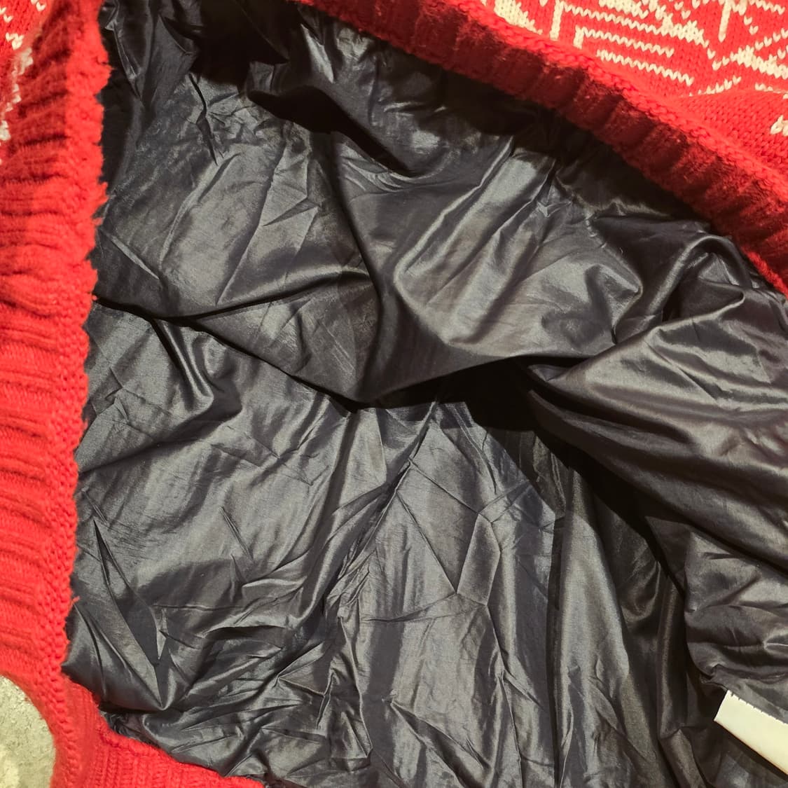 90s Vittorio Rossi 하프집업 노르딕 스웨터 상품이미지5