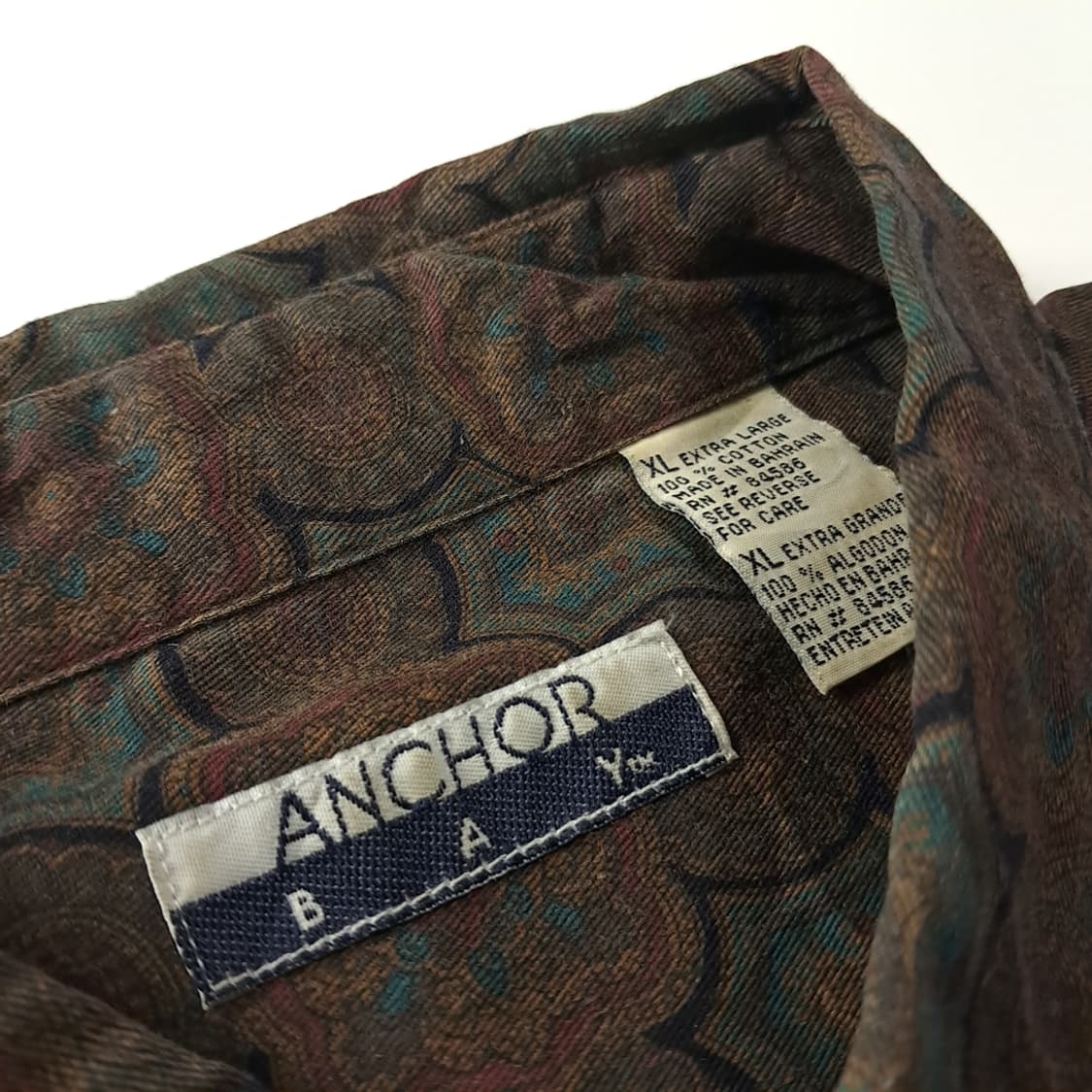 CK187 XL 앵커베이 90s 지오메트릭 메달리온 셔츠 남방 상품이미지3