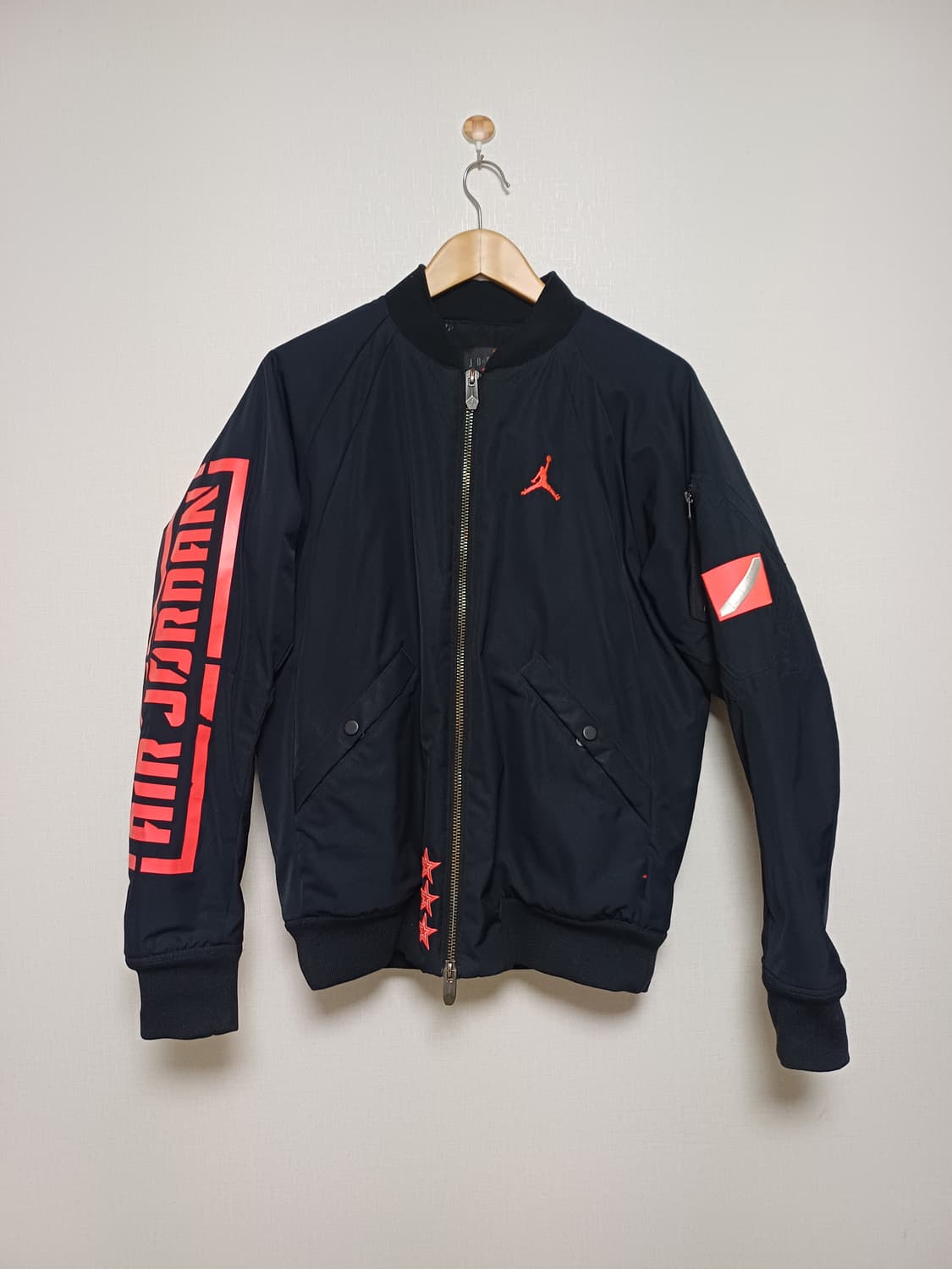 조던 블랙 항공점퍼 상품이미지1