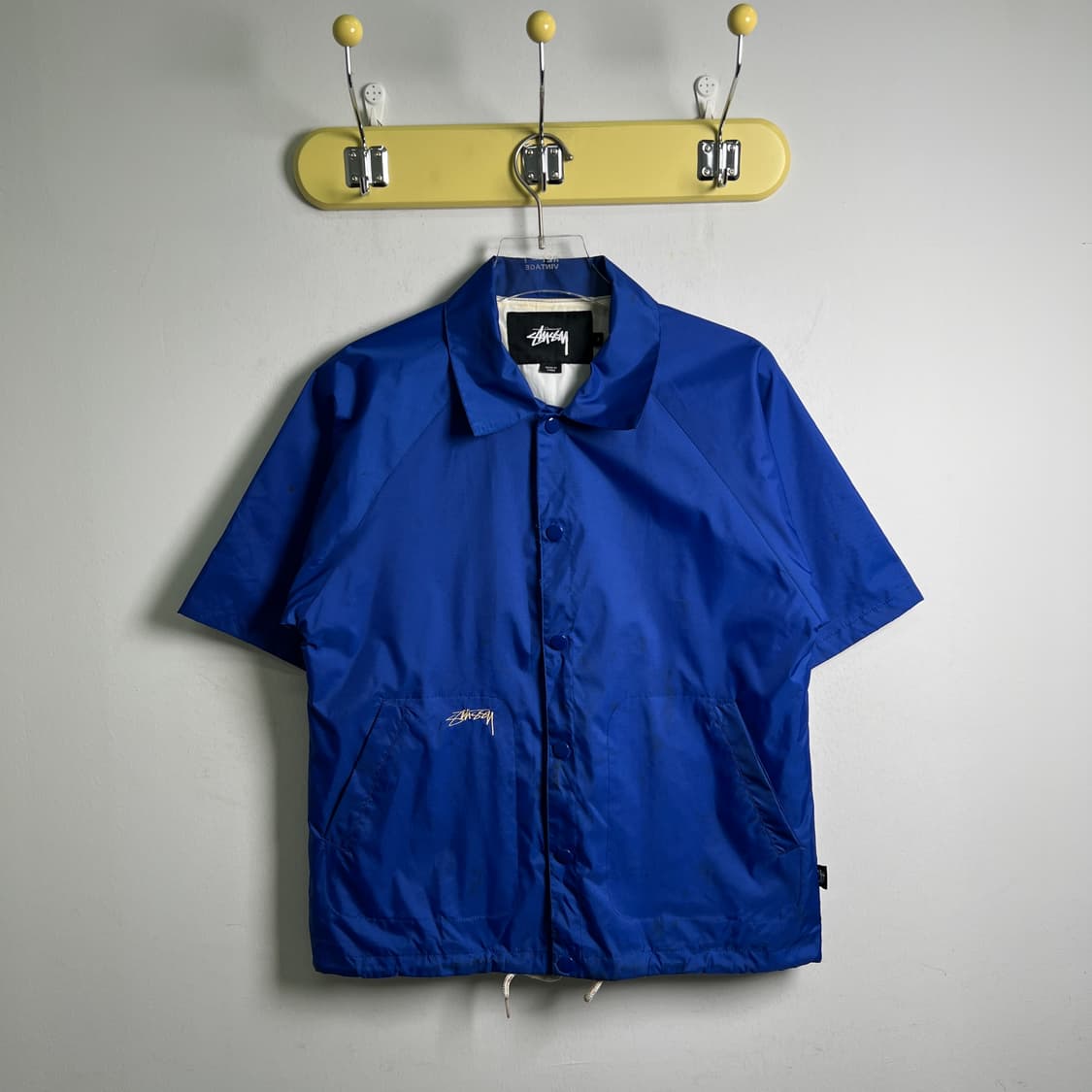 stussy 스투시 노드호프 나일론 반팔 코치 자켓 S 상품이미지1
