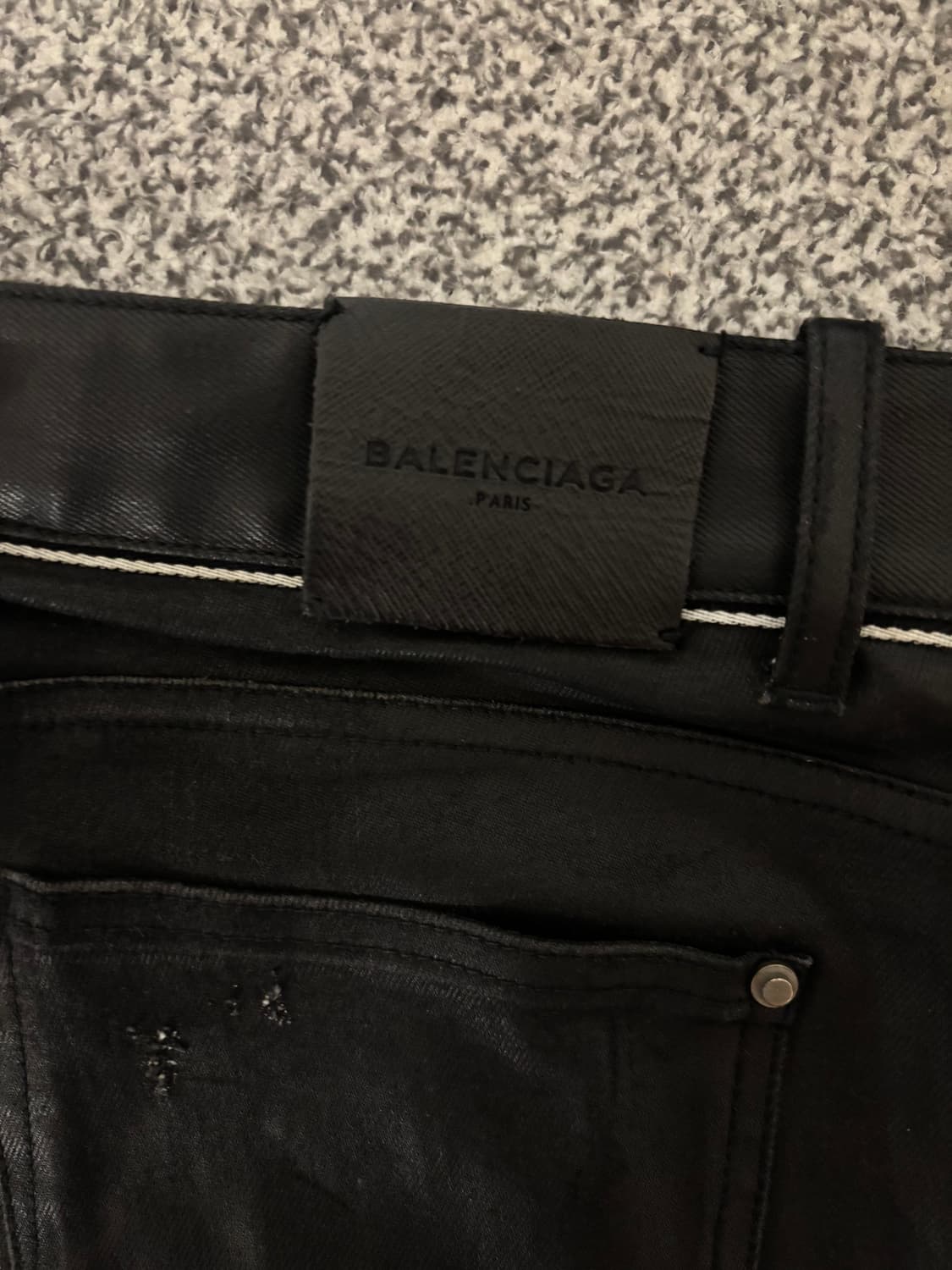 발렌시아가 2014 레더팬츠 상품이미지4