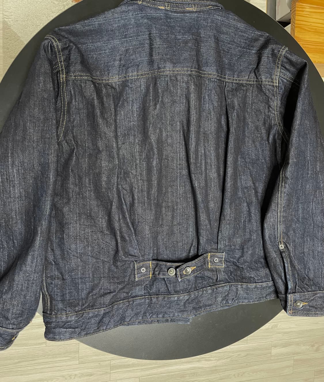 엔지니어드 가먼츠 콘밀원단 데님 셋업 상품이미지3