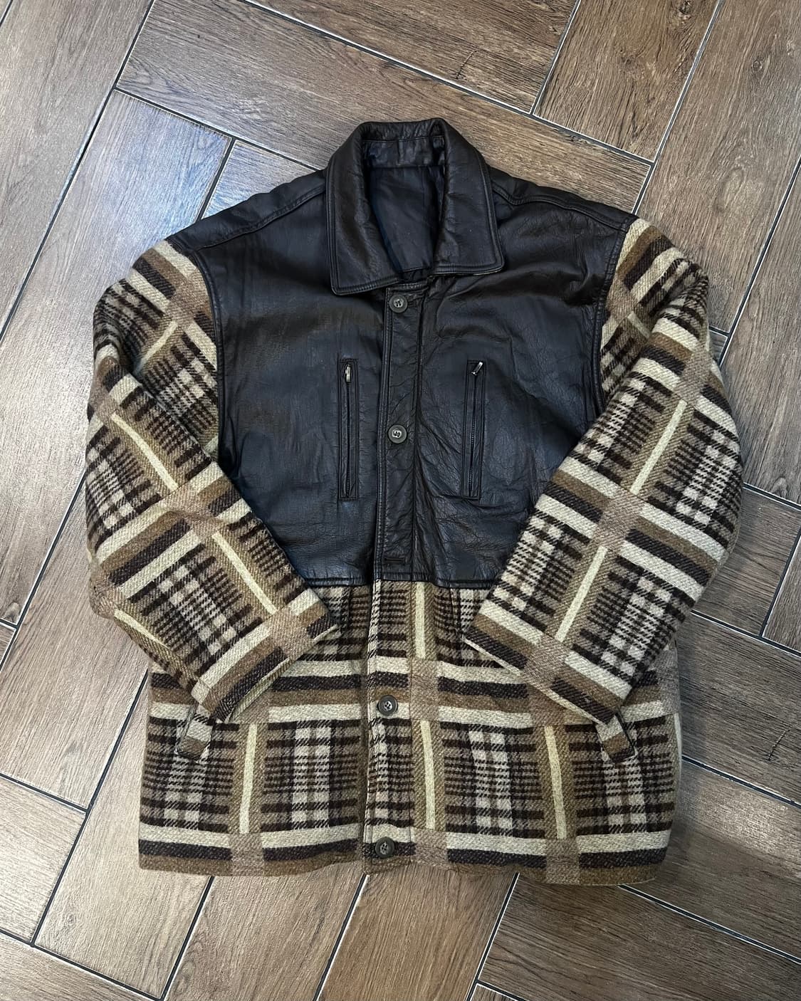 🐹레더 체크 코디 세트 🐹 상품이미지4