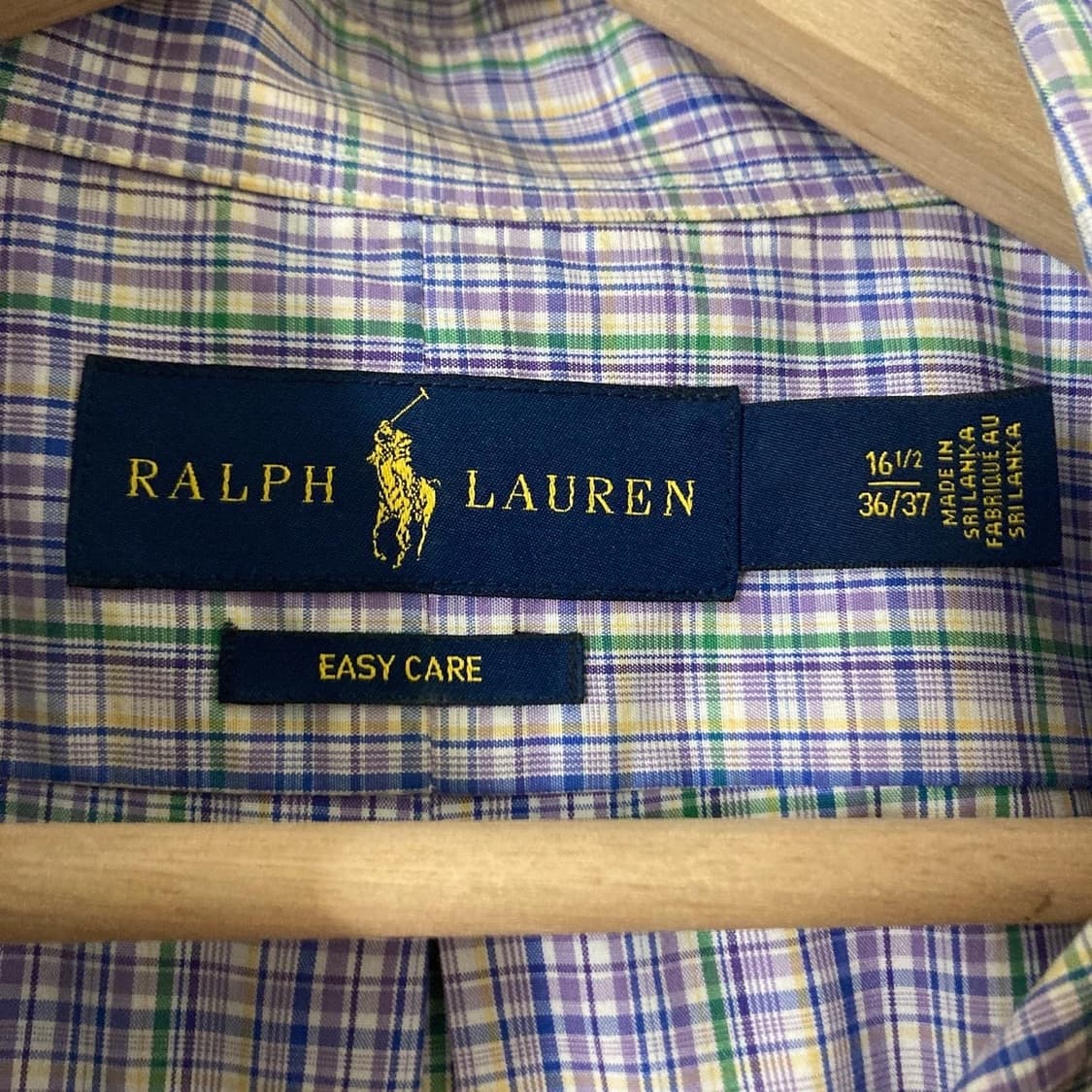 폴로 랄프로렌 멀티컬러 체크 셔츠 상품이미지3