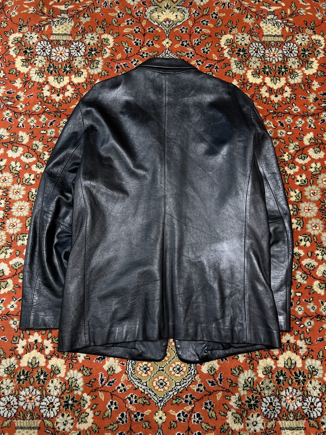 [110] Sopranino  램스킨 빈티지 블레이저 가죽자켓 상품이미지2