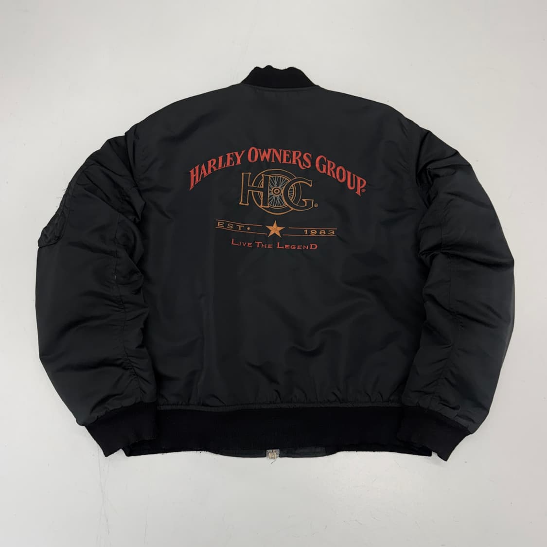 할리데이비슨 MA-1 항공 자켓 블랙 상품이미지3