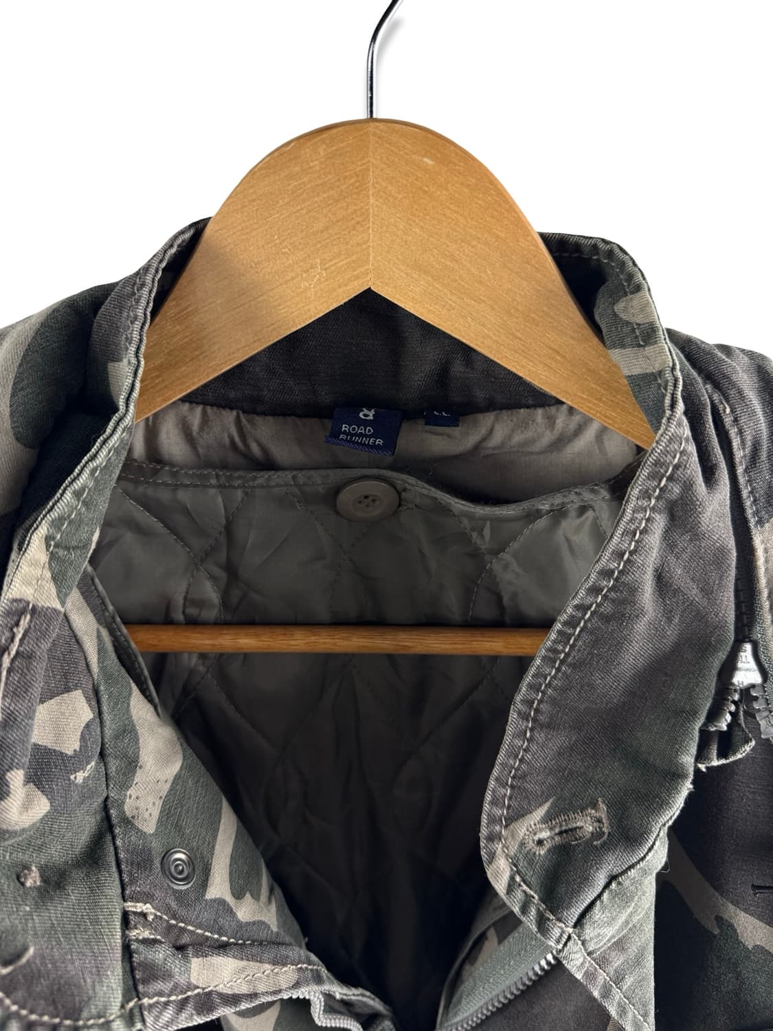 JPN Y2K 카모플라주 밀리터리 야상 자켓2349 상품이미지4