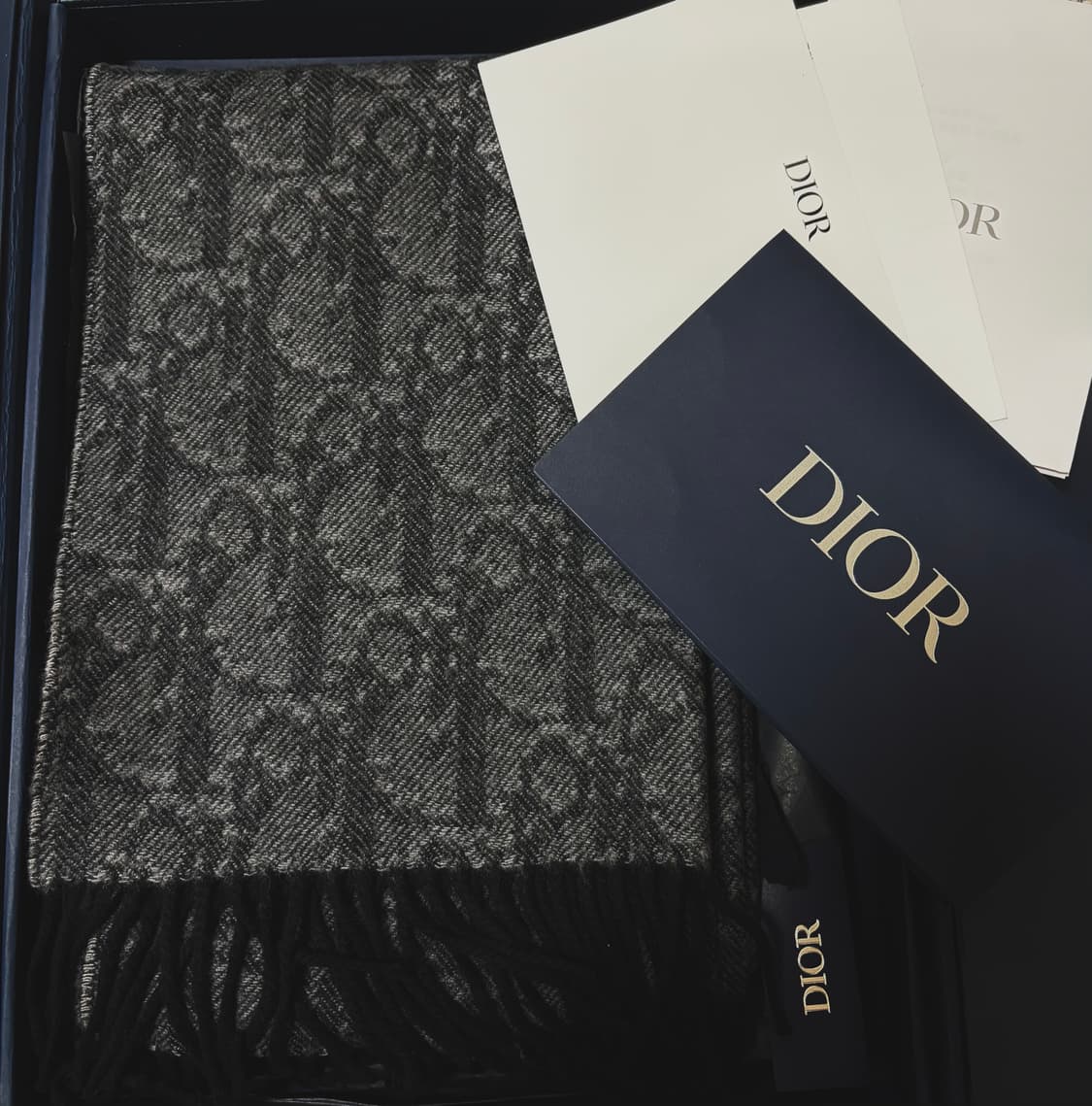 디올 오블리크 머플러 상품이미지3