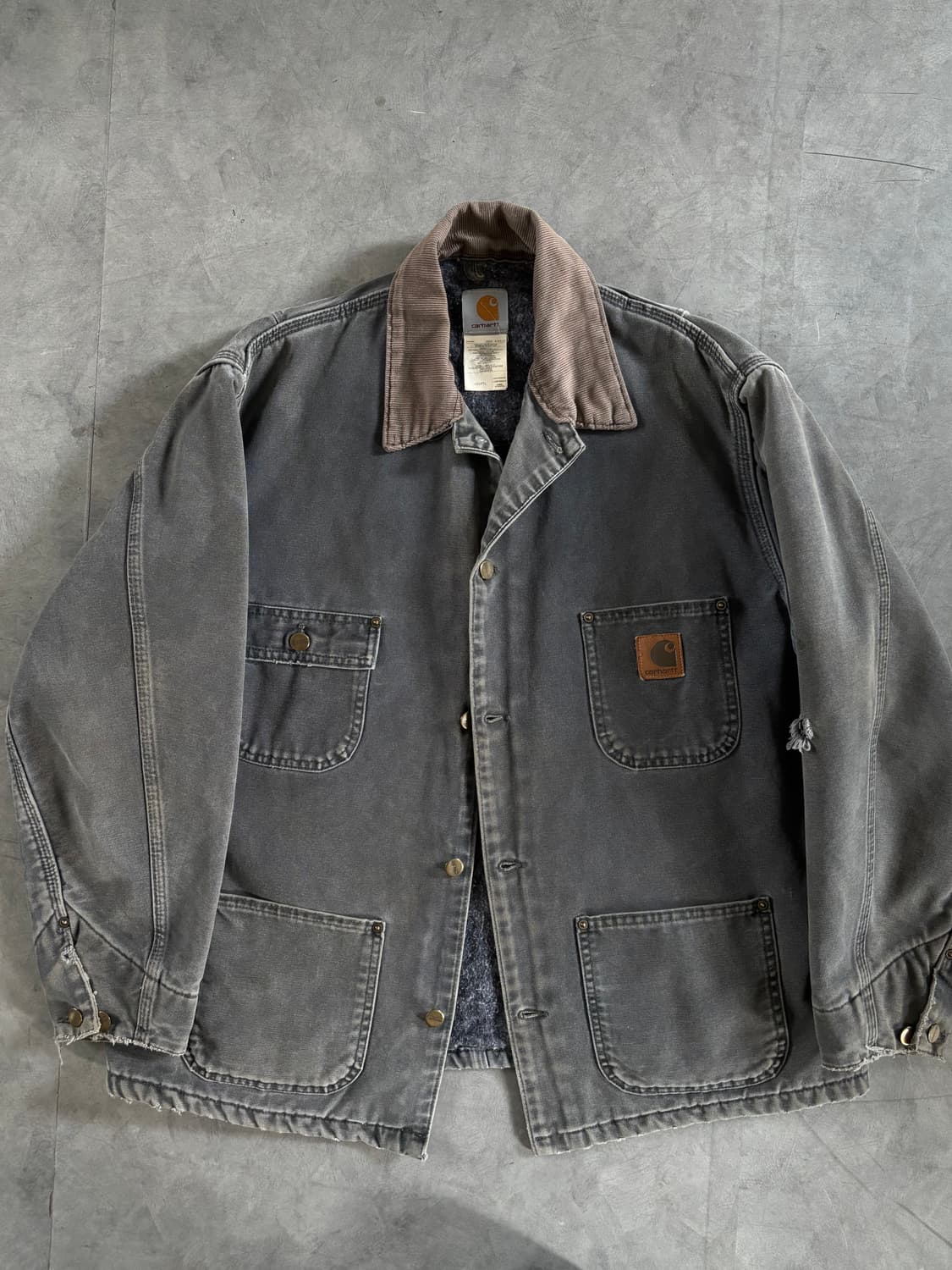 Carhartt 칼하트 그레이 워크 자켓 상품이미지1