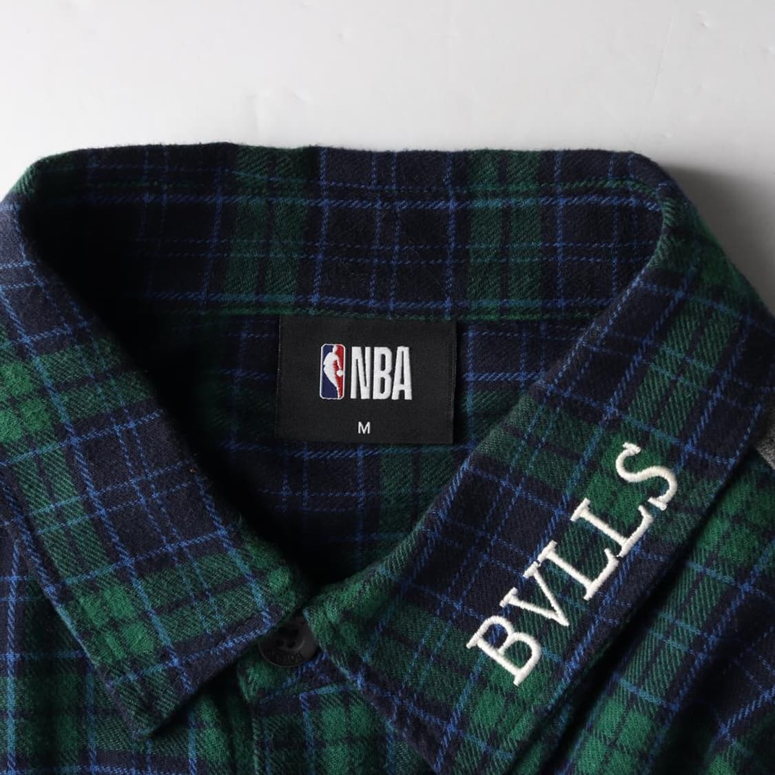 NBA 시카고불스 체크셔츠 (M) 상품이미지5