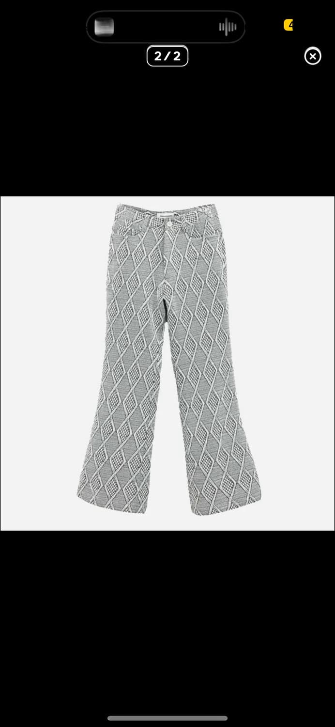 999휴머니티 자카드 부츠컷 상품이미지1