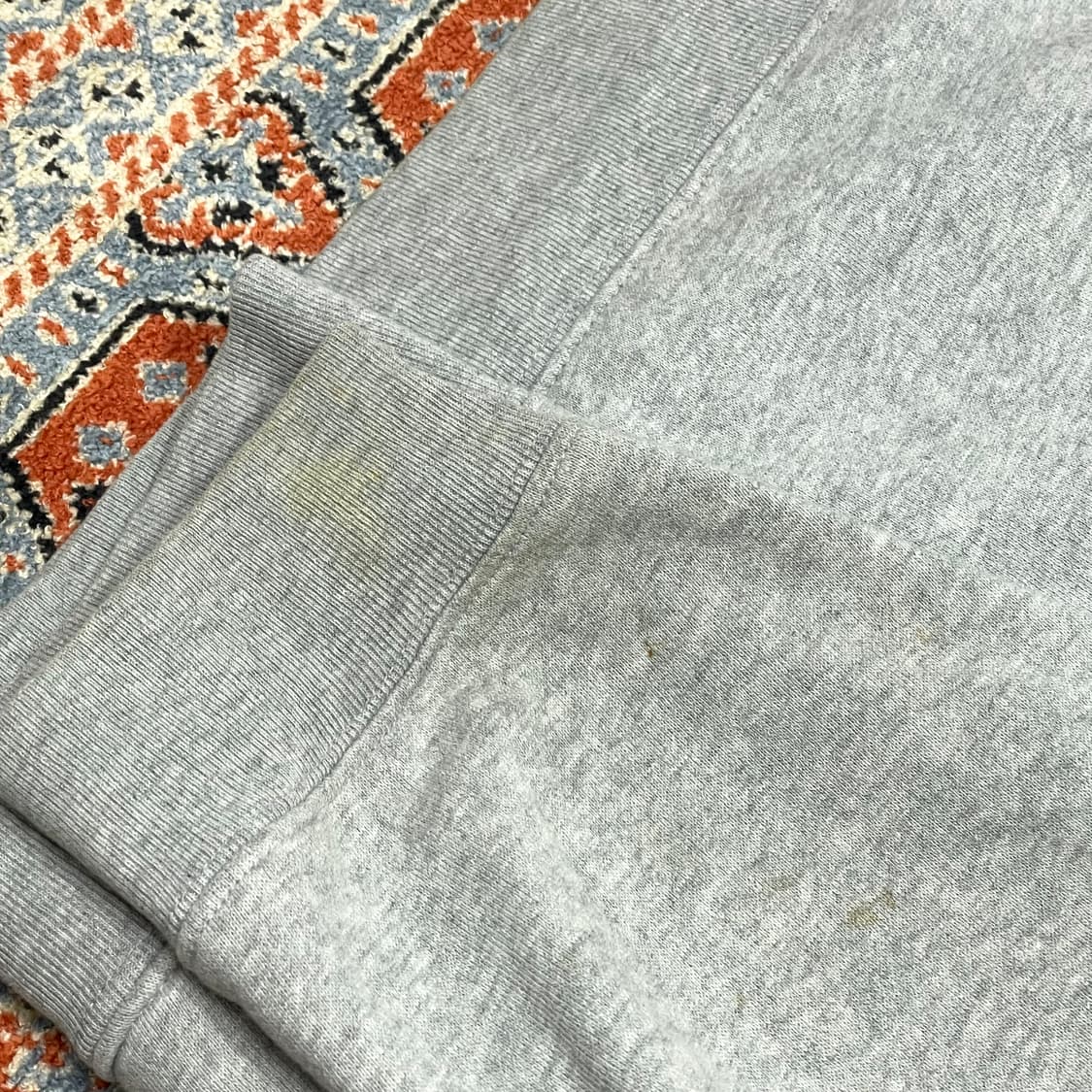 갭 스펠로고 그레이 기모 후드티셔츠 남성XL 상품이미지9