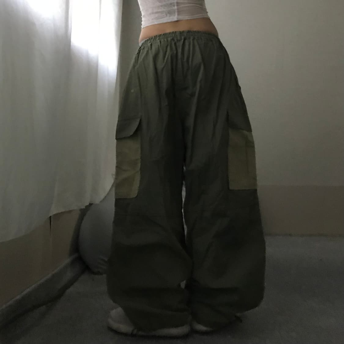 빈티지 와이드벌룬핏 카고팬츠 상품이미지3