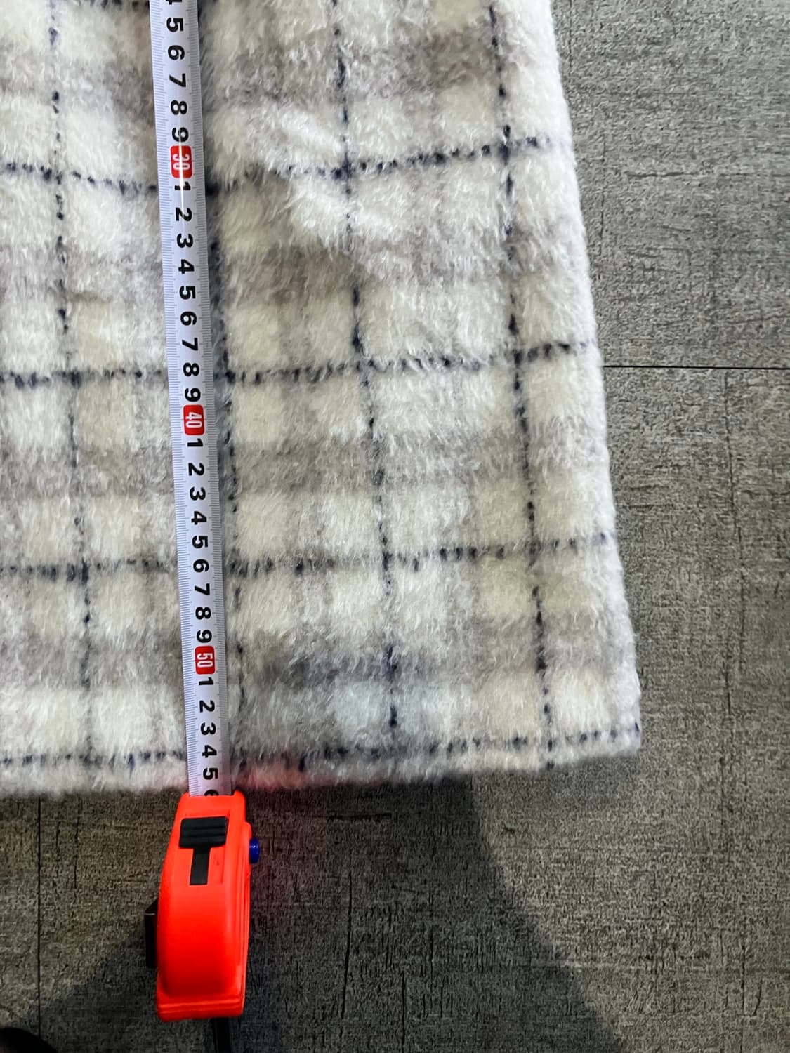 일본빈티지 하구미모리걸 달천깔페어리 트위드 미디스커트 상품이미지3