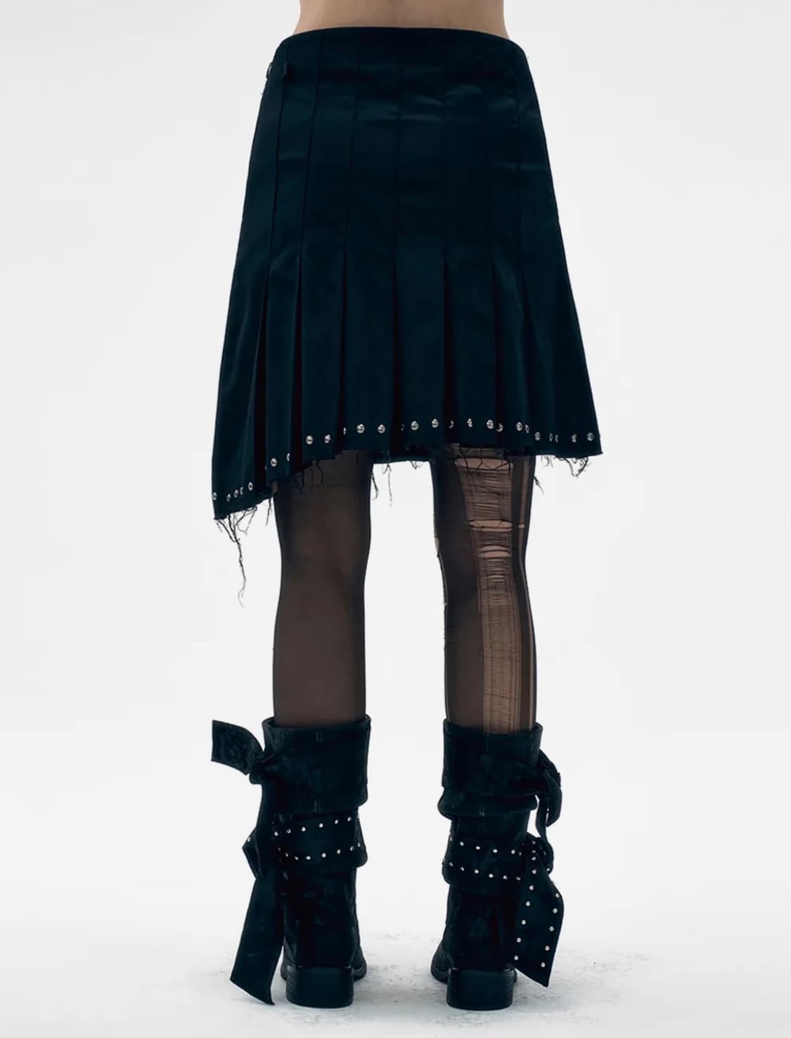 와이이이엘 26 SS 스커트 Yeel STUDDED PLEATED  상품이미지5